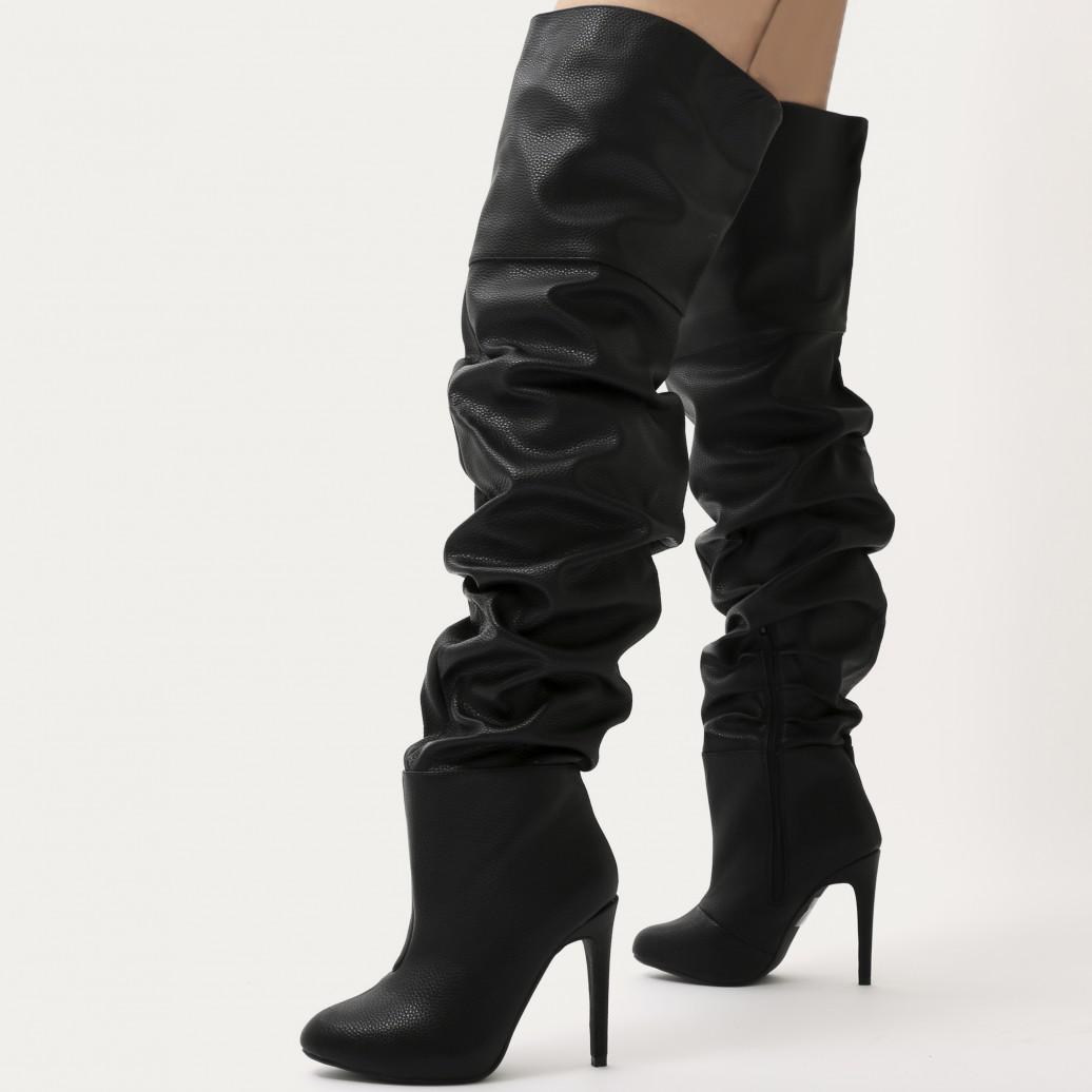 Ciara Over The Knee Slouch Boots 