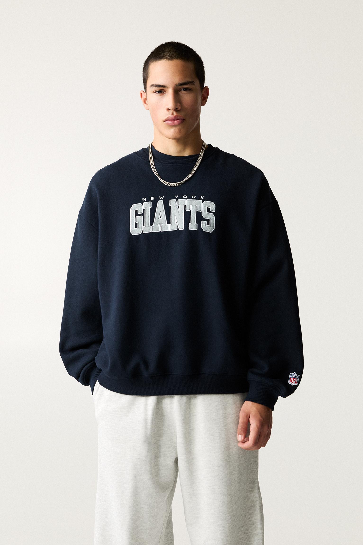 Jets Sudaderas Nfl Pull And Bear Pull&Bear New York Jets Hoodie In
