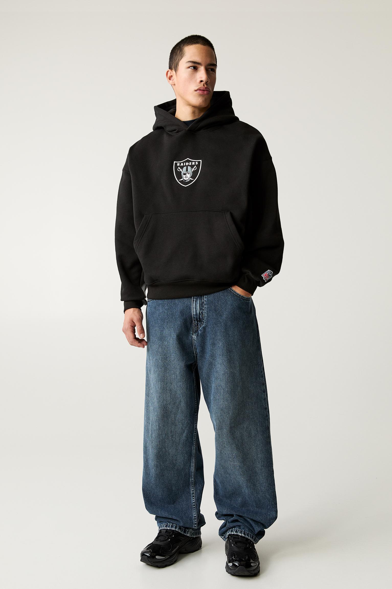Pull And Bear Sweatshirt Raiders Pull And Sudadera Raiders Nfl Las