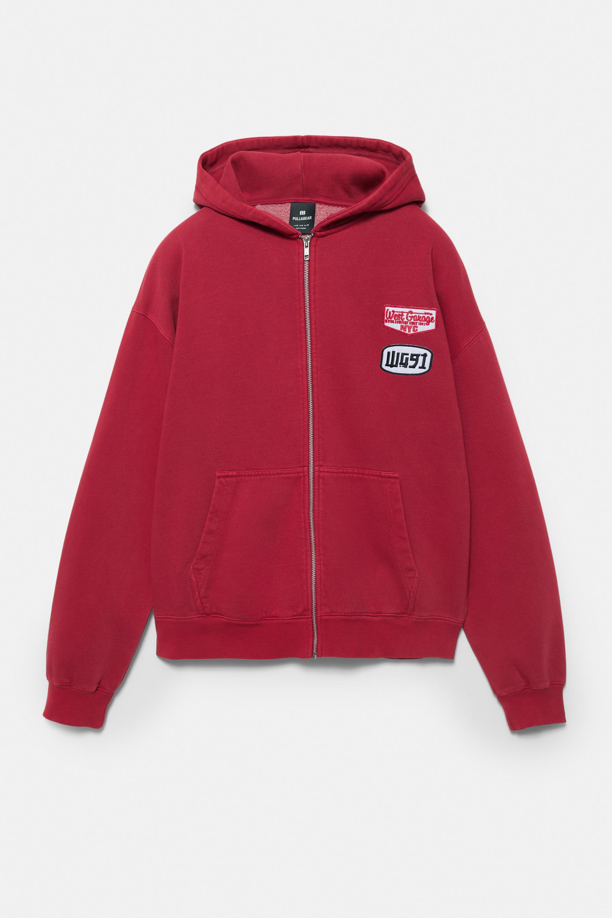 Sweats et sweats à capuche pour homme coloris rouge - Taille L Sweats et sweats à capuche pour homme coloris rouge - Taille L