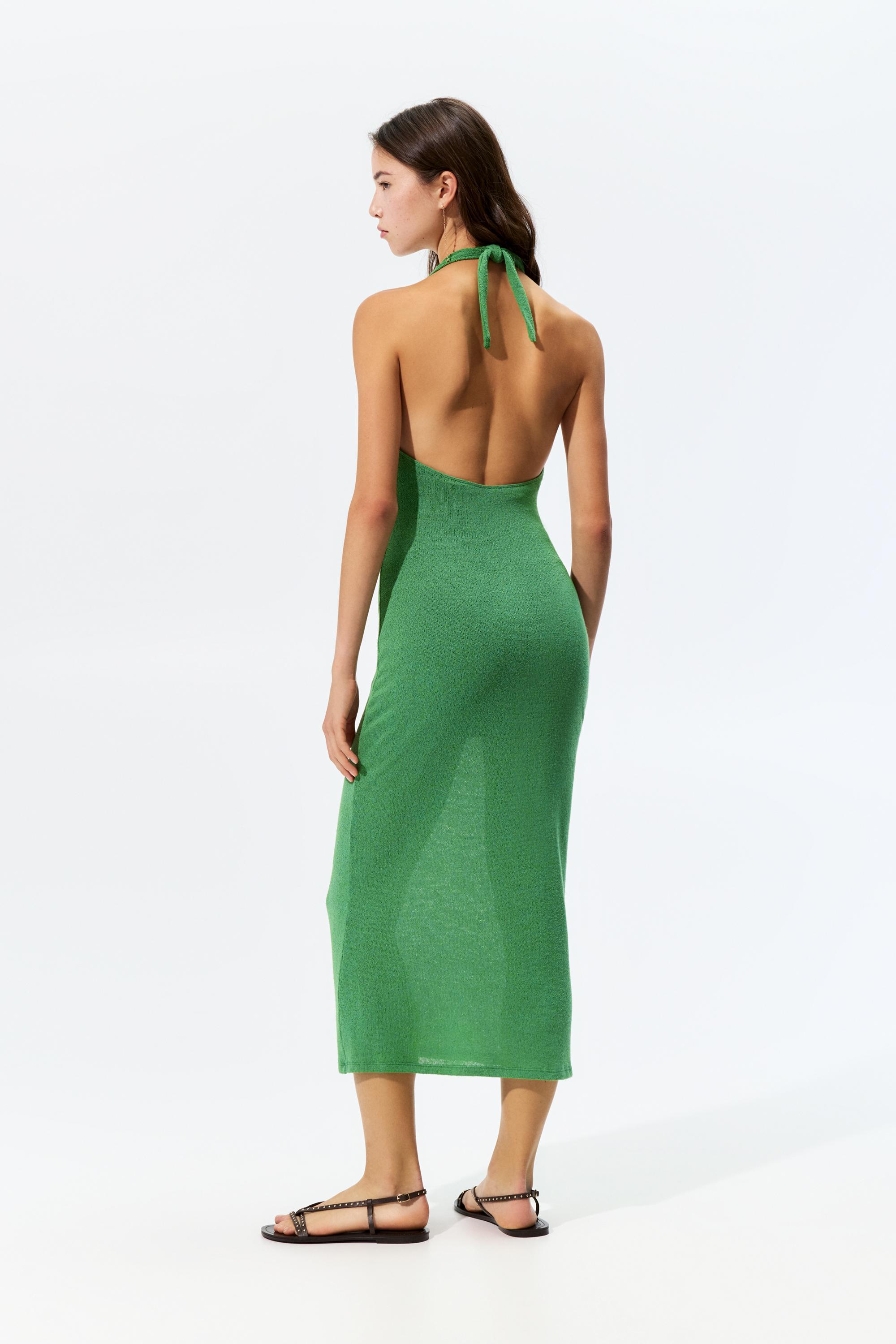 Green Pull&Bear Dresses for Women | Lyst UK