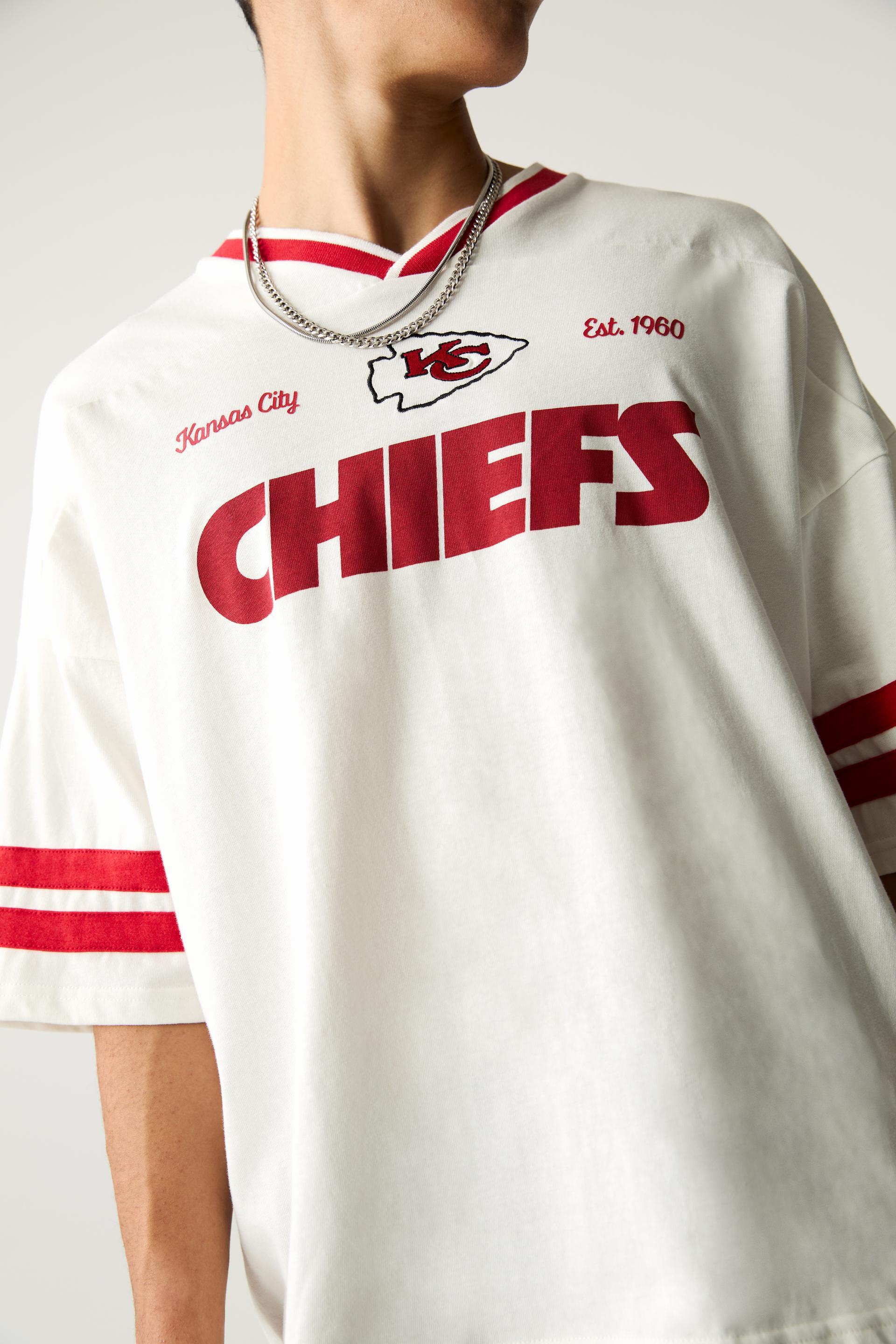 Pull&Bear Nfl Kansas City Chiefs T-Shirt in White for Men