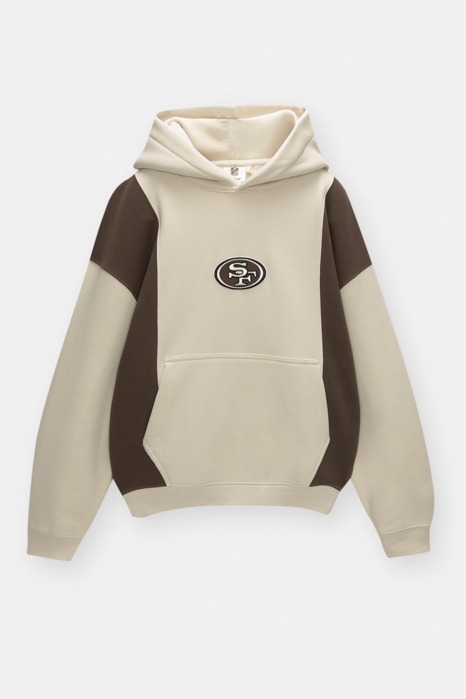 Pull&Bear Nfl San Francisco 49Ers Hoodie in Natural for Men Lyst UK