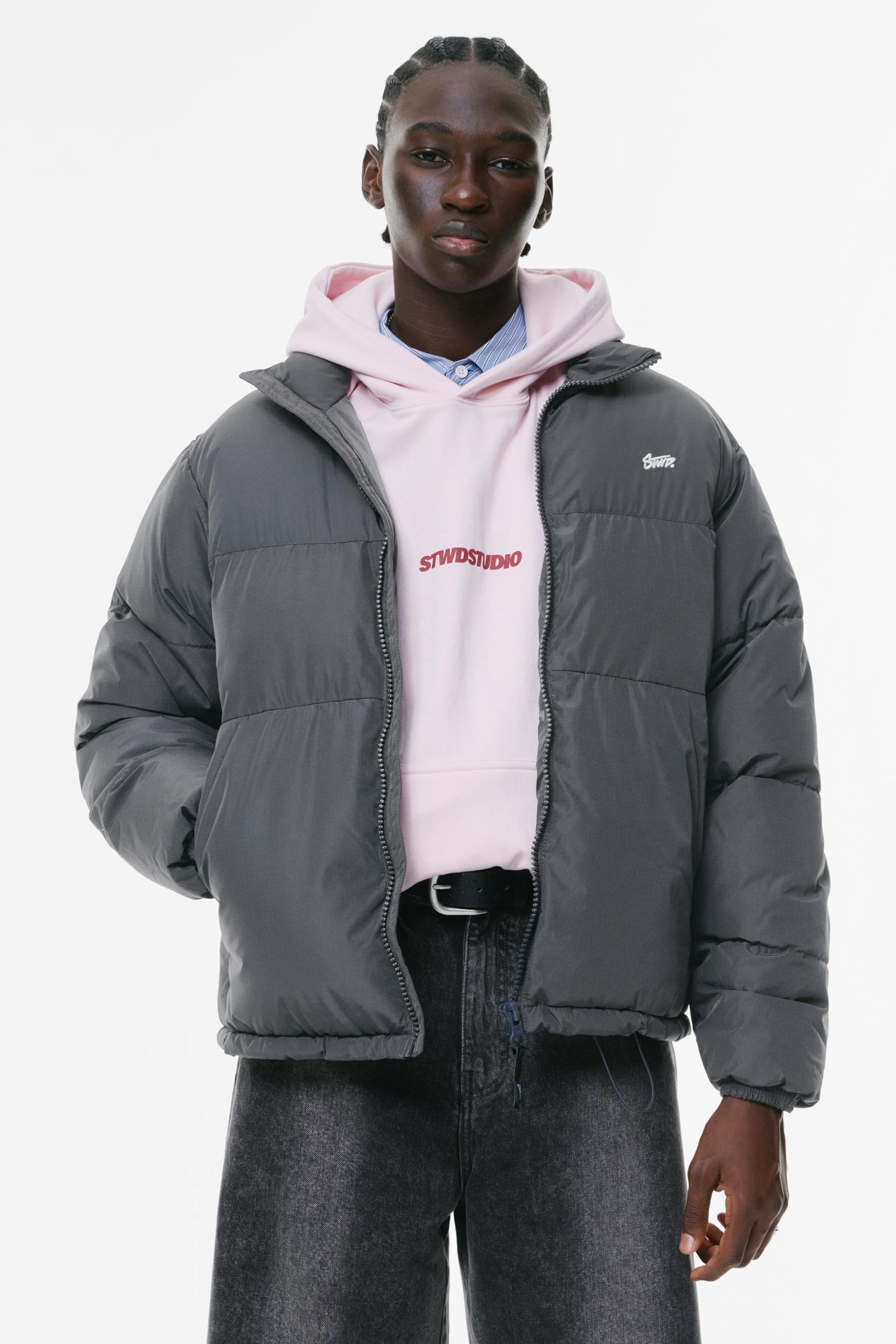 Jacket Pull And Bear Pullover Herren Pull Bear Steppjacke Von