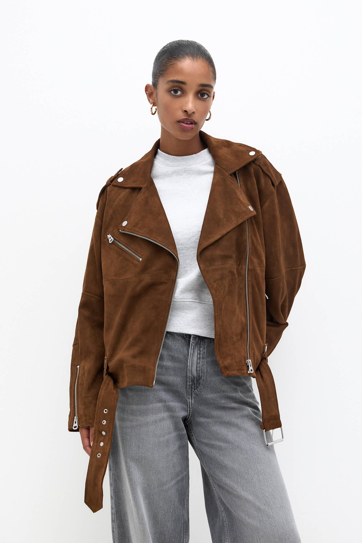 Zalando Wildlederjacke Pull And Bear Wellensteyn Marken Winter - Main Image