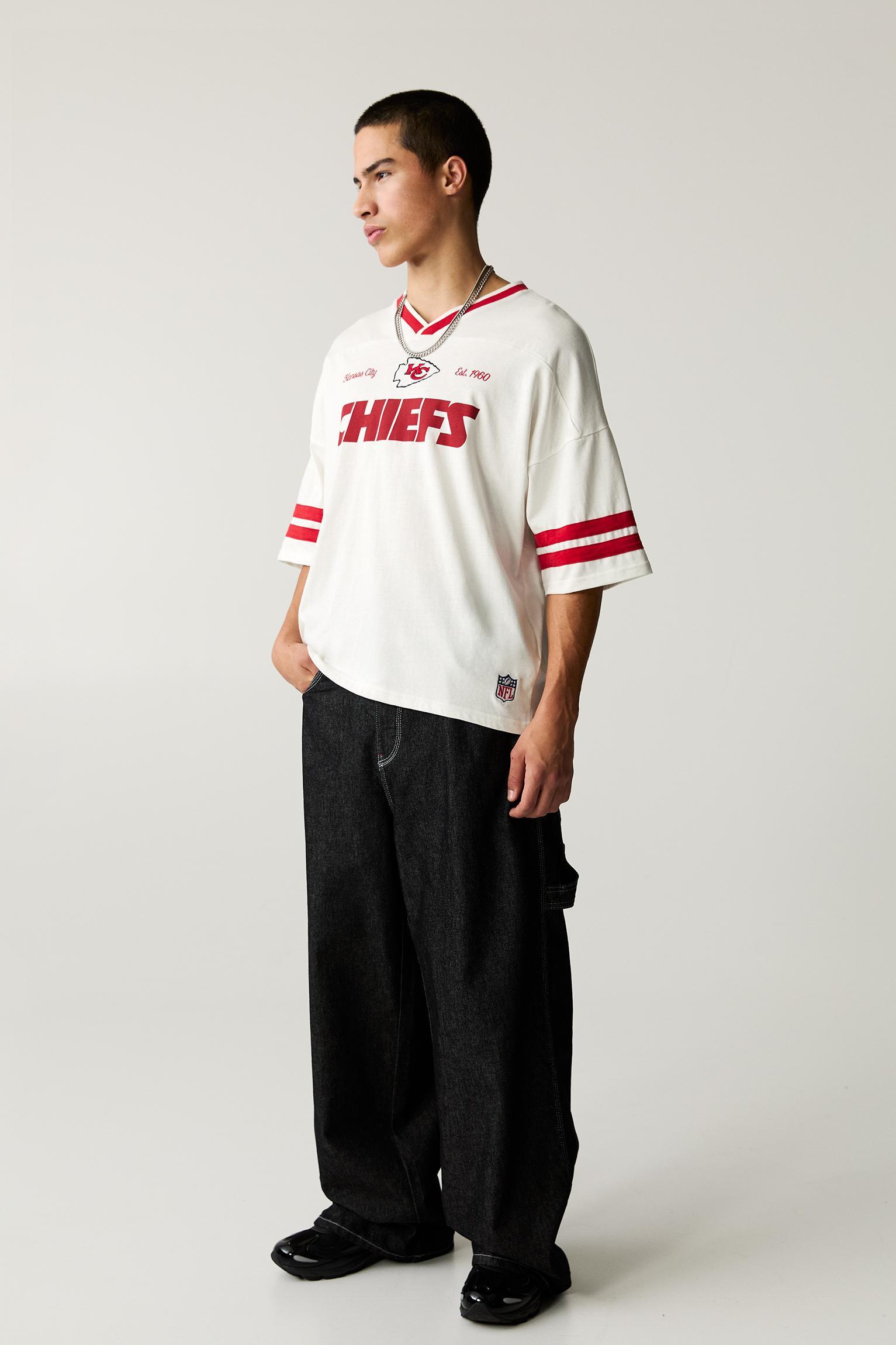 Pull&Bear Nfl Kansas City Chiefs T-Shirt in White for Men