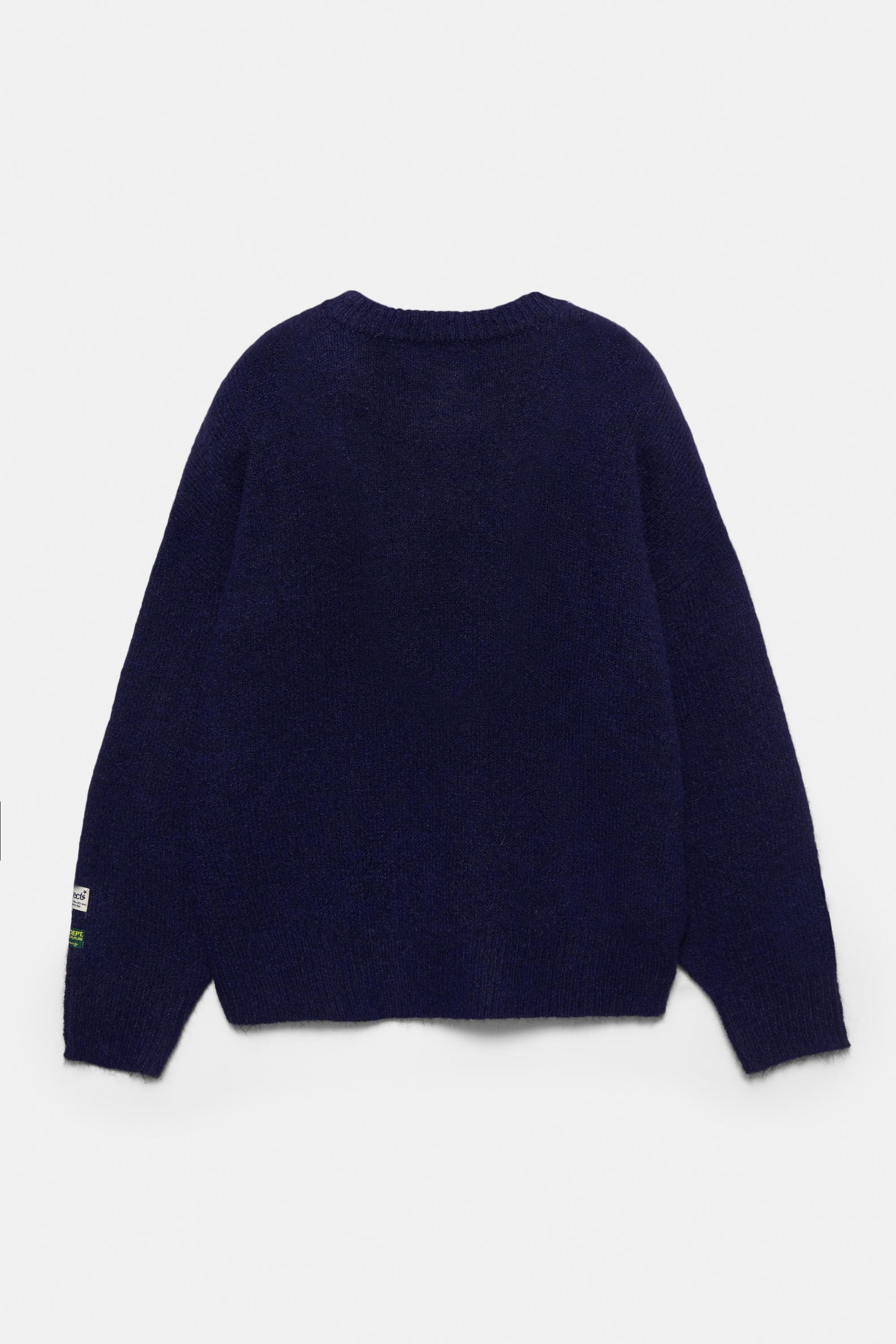 Pull col rond en maille viscose fine et souple femme gris