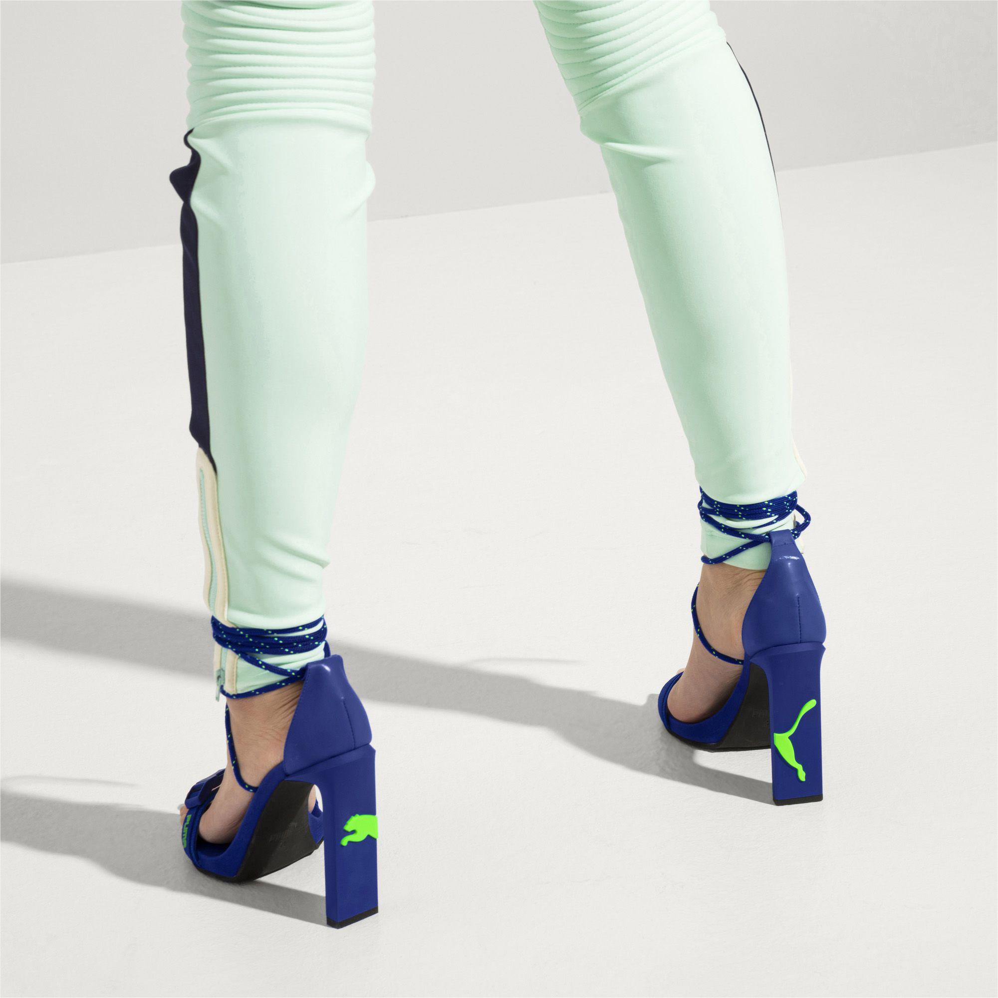 PUMA Rubber Fenty Women's Bungee Cord High Heels in Blue | Lyst