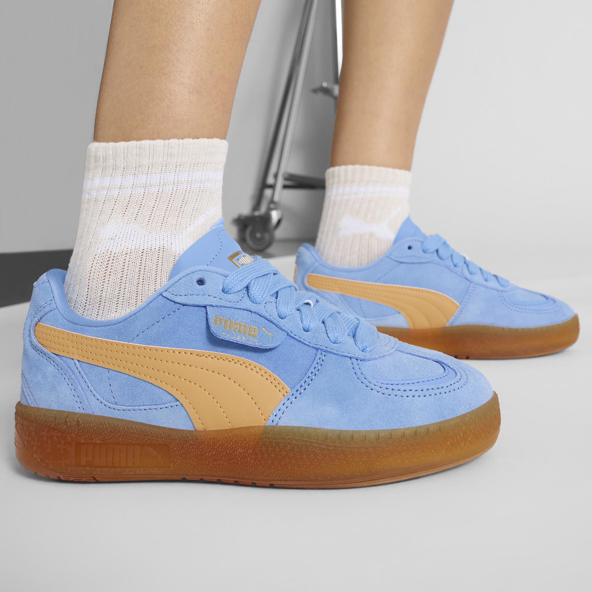 国内配送 PUMA PALERMO MODA XTRA GUM Ws T.BLUE/A.APRICOT Puma Palermo Moda Xtra Gum WMNS Team Light Blue / Almost