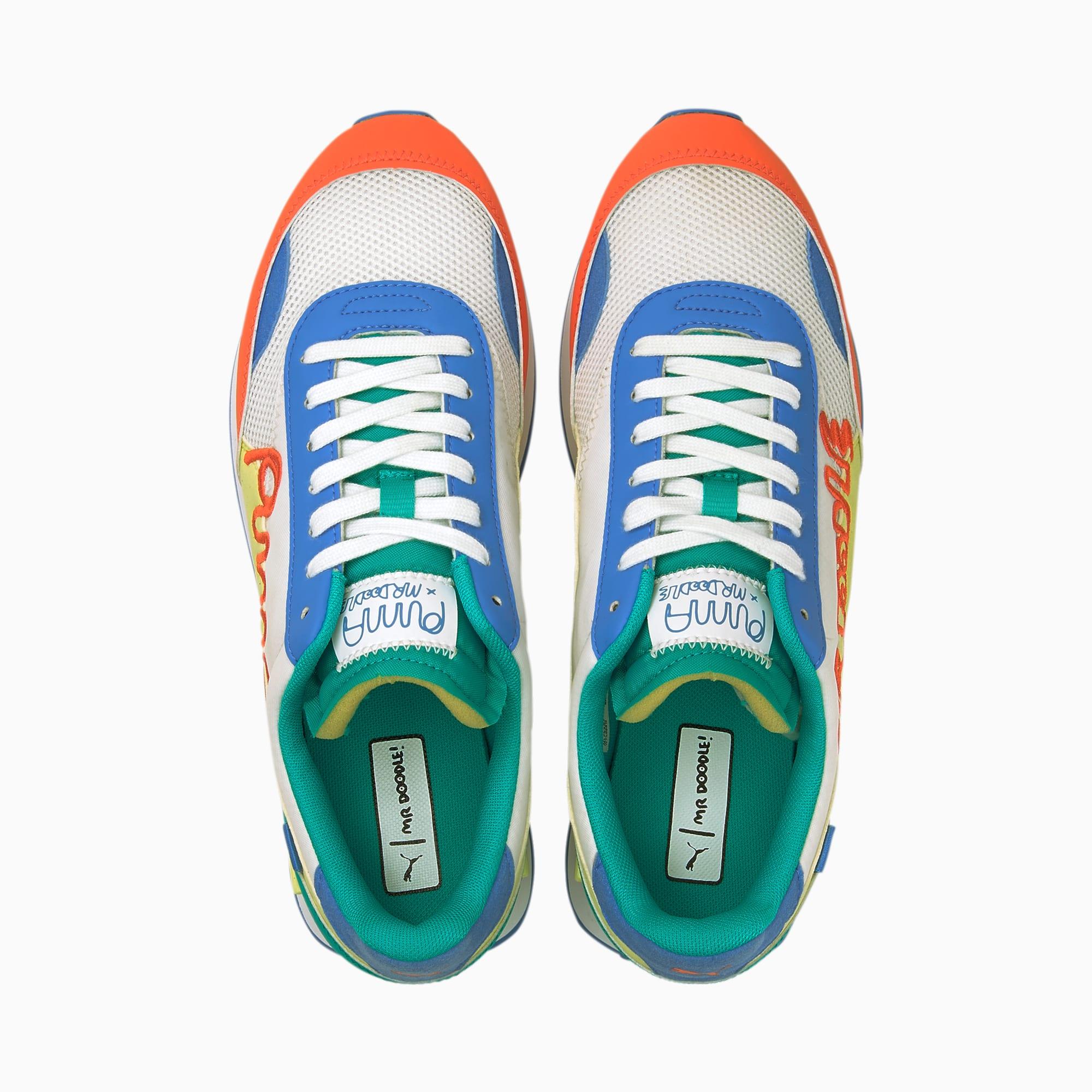 PUMA X Mr Doodle Future Rider Sneakers 