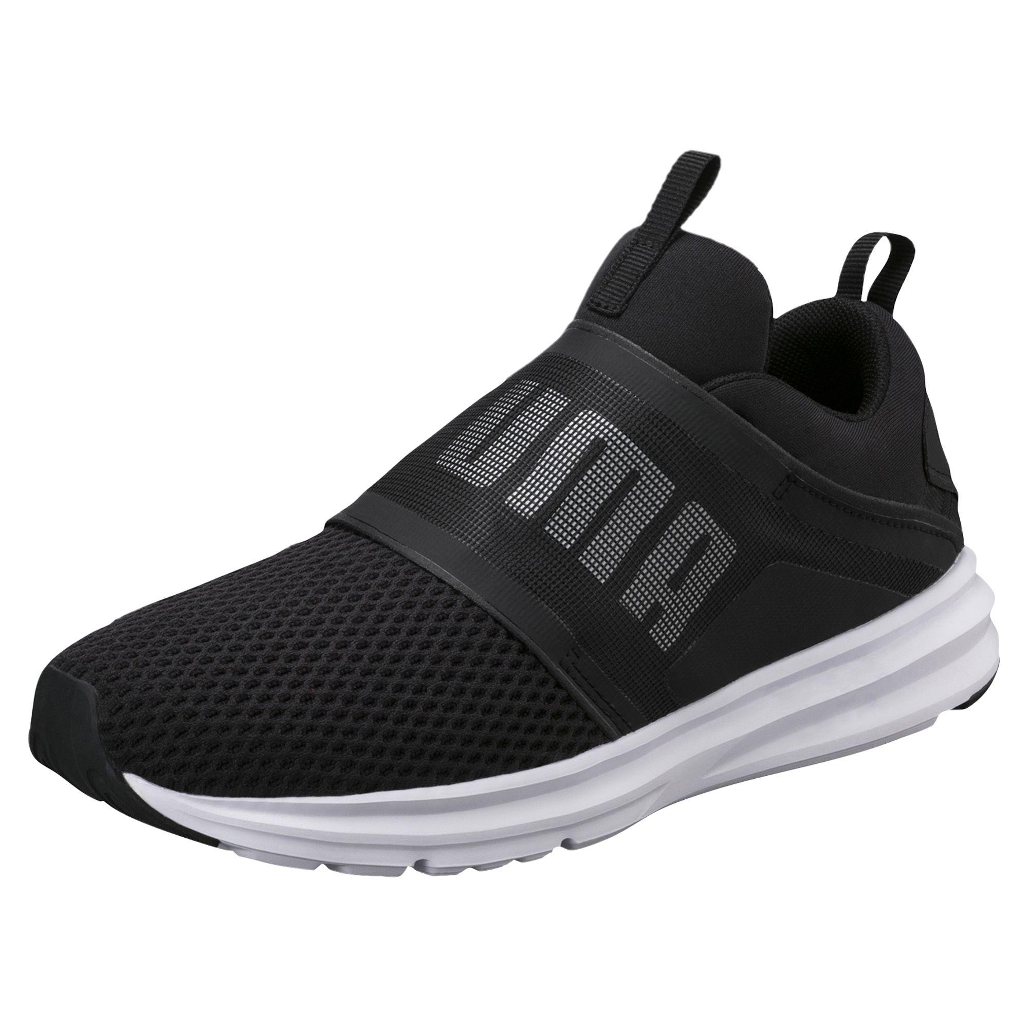 black puma running shoes womens