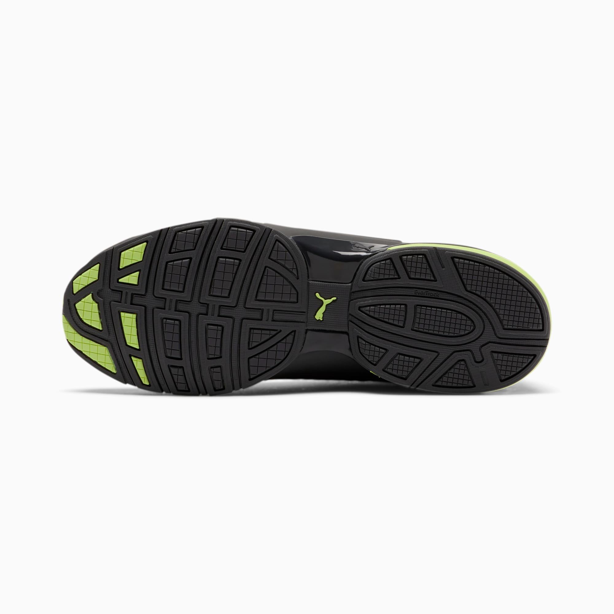 puma viz runner graphic green
