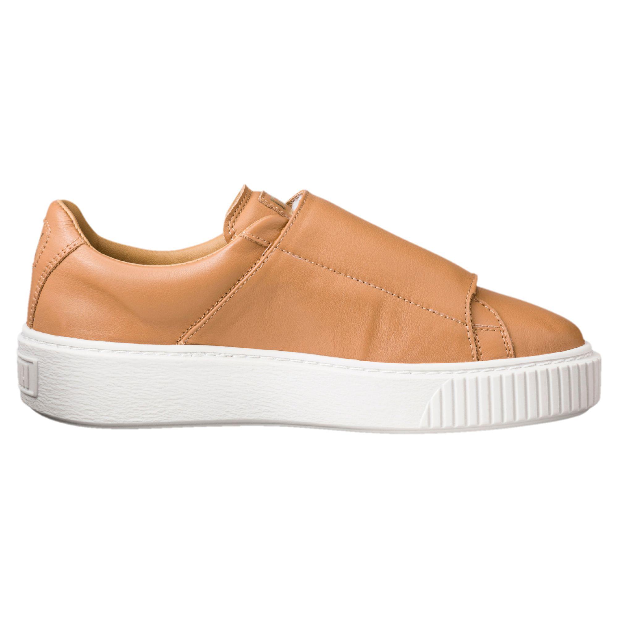 puma basket platform big strap