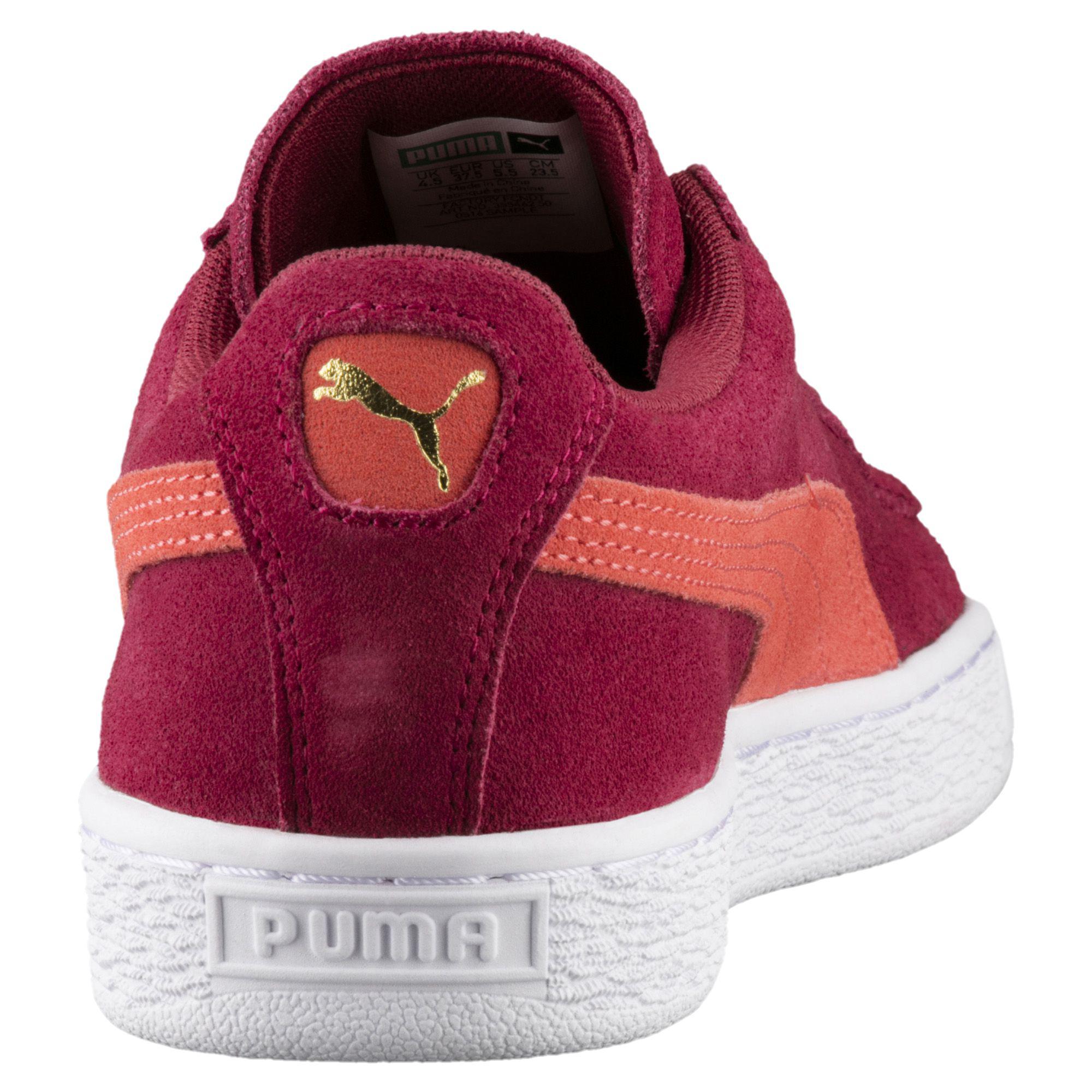 puma red womens shoes