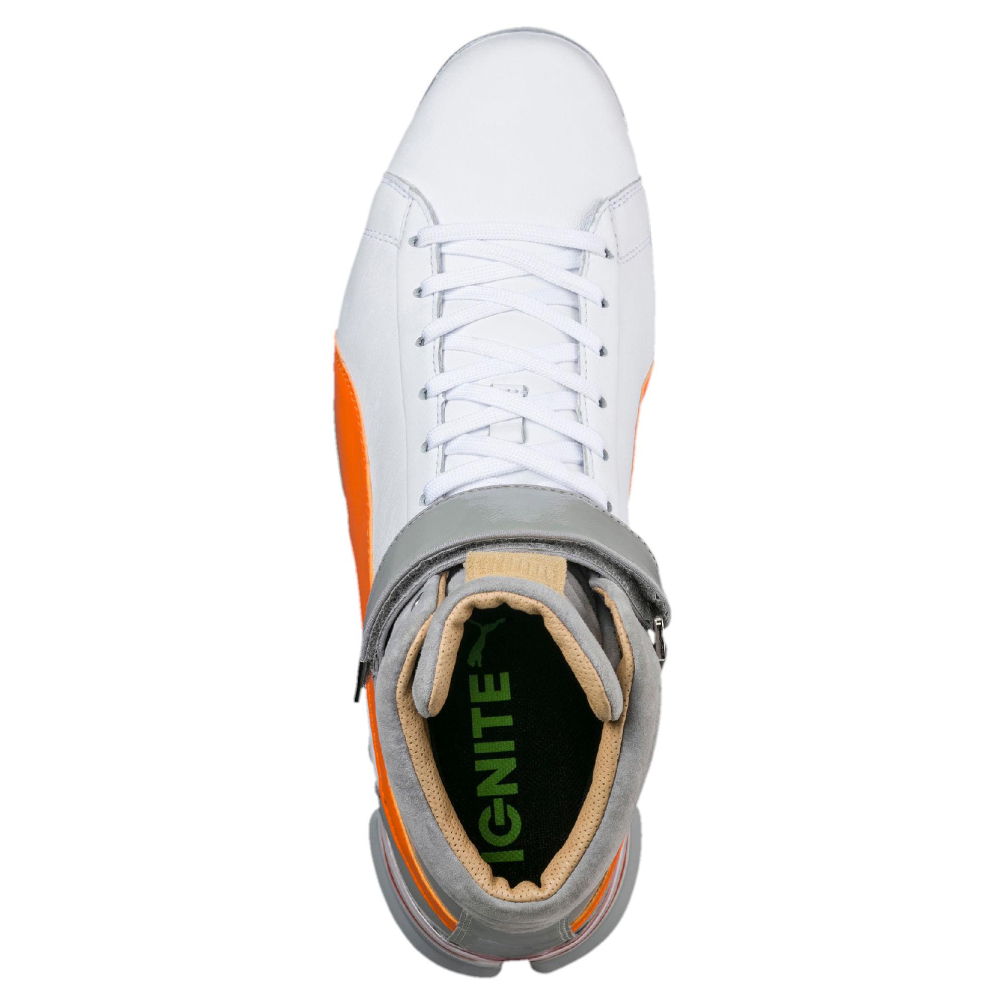 PUMA Leather Titantour Ignite High-top Men's Golf Shoes in White for Men |  Lyst