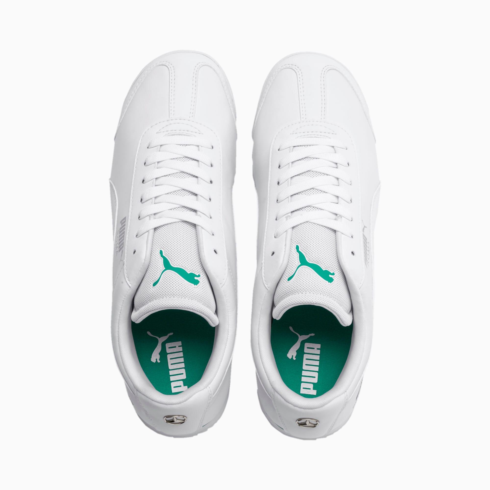 Indiferencia Analítico ceja PUMA Mercedes Amg Petronas Roma Men's Sneakers in White for Men | Lyst