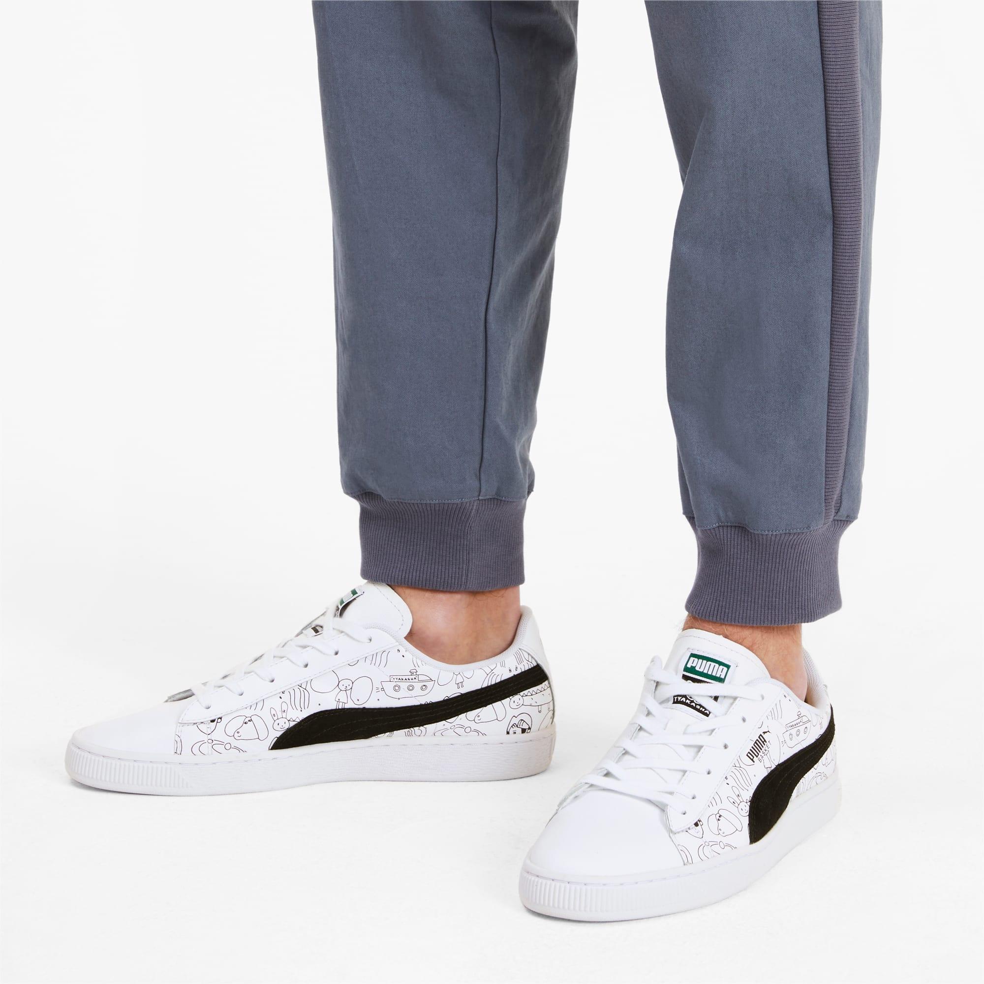 PUMA Leather X Tyakasha Basket Sneakers in White - Save 31% - Lyst