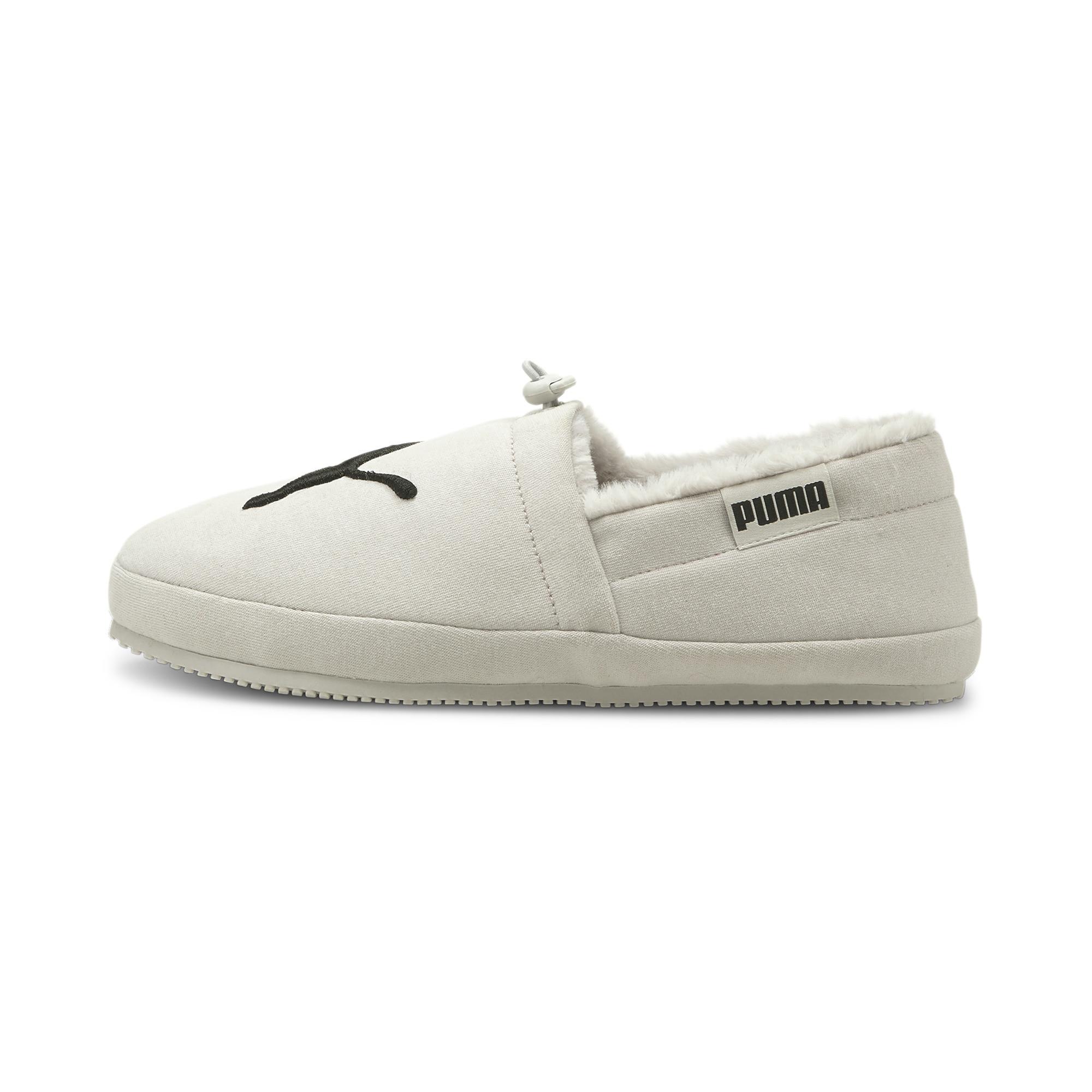 PUMA Fur Tuff Mocc Cat Slippers Shoes in White for Men - Lyst