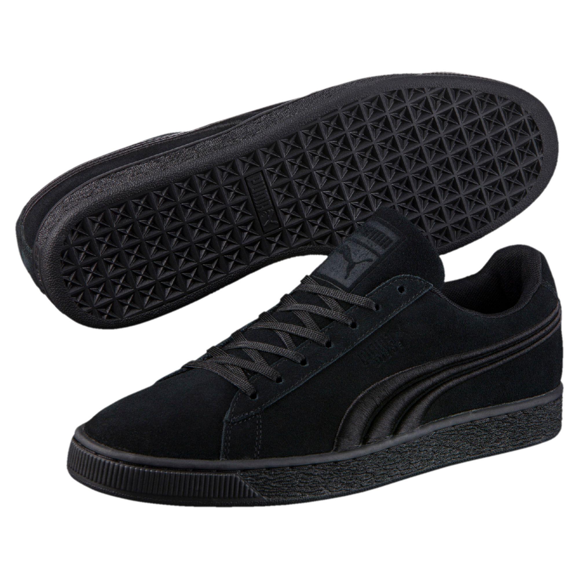 PUMA Suede Classic Badge Sneakers in Black for Men - Lyst