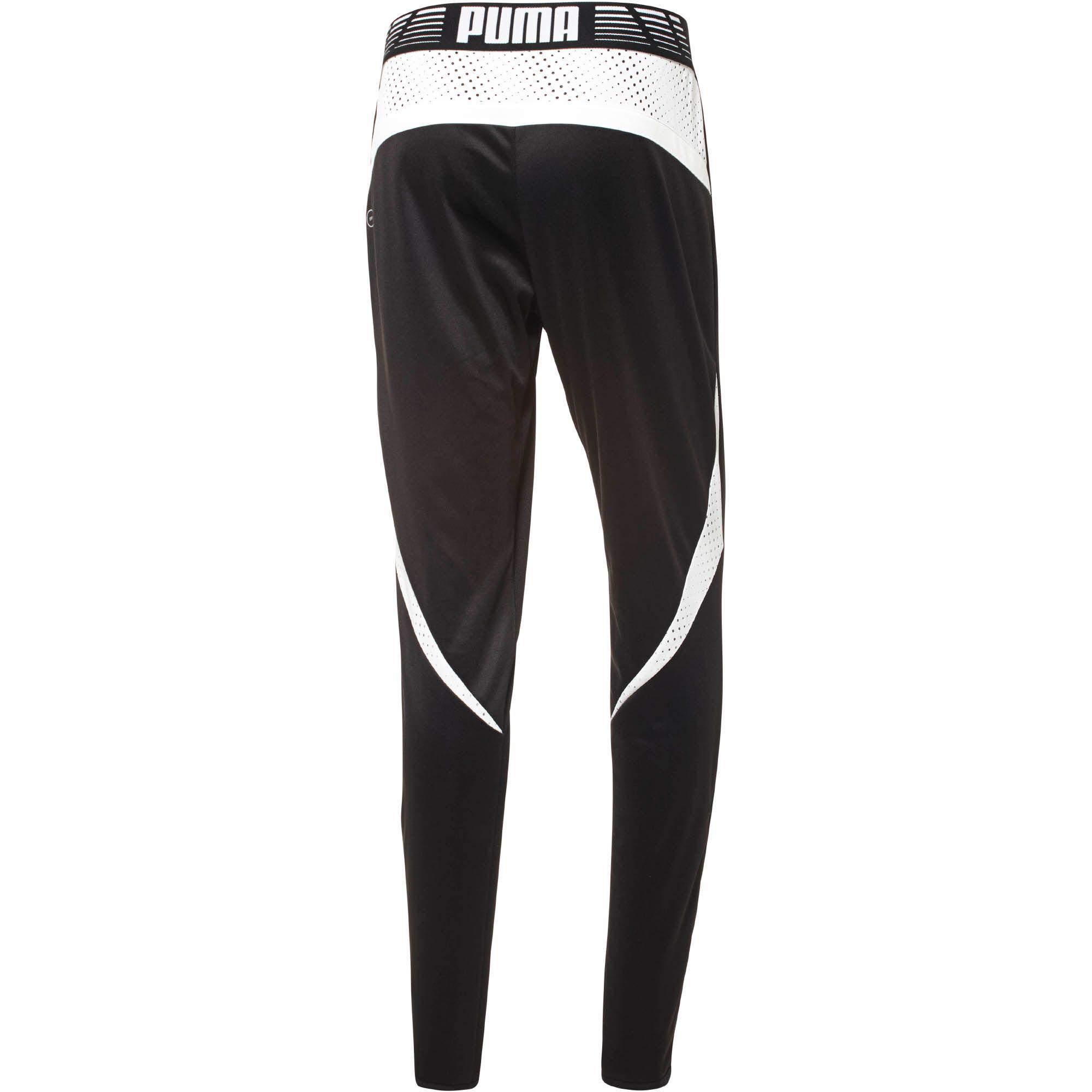 PUMA Synthetic Flicker Men's Training Pants in Black-White (Black) for Men  - Lyst