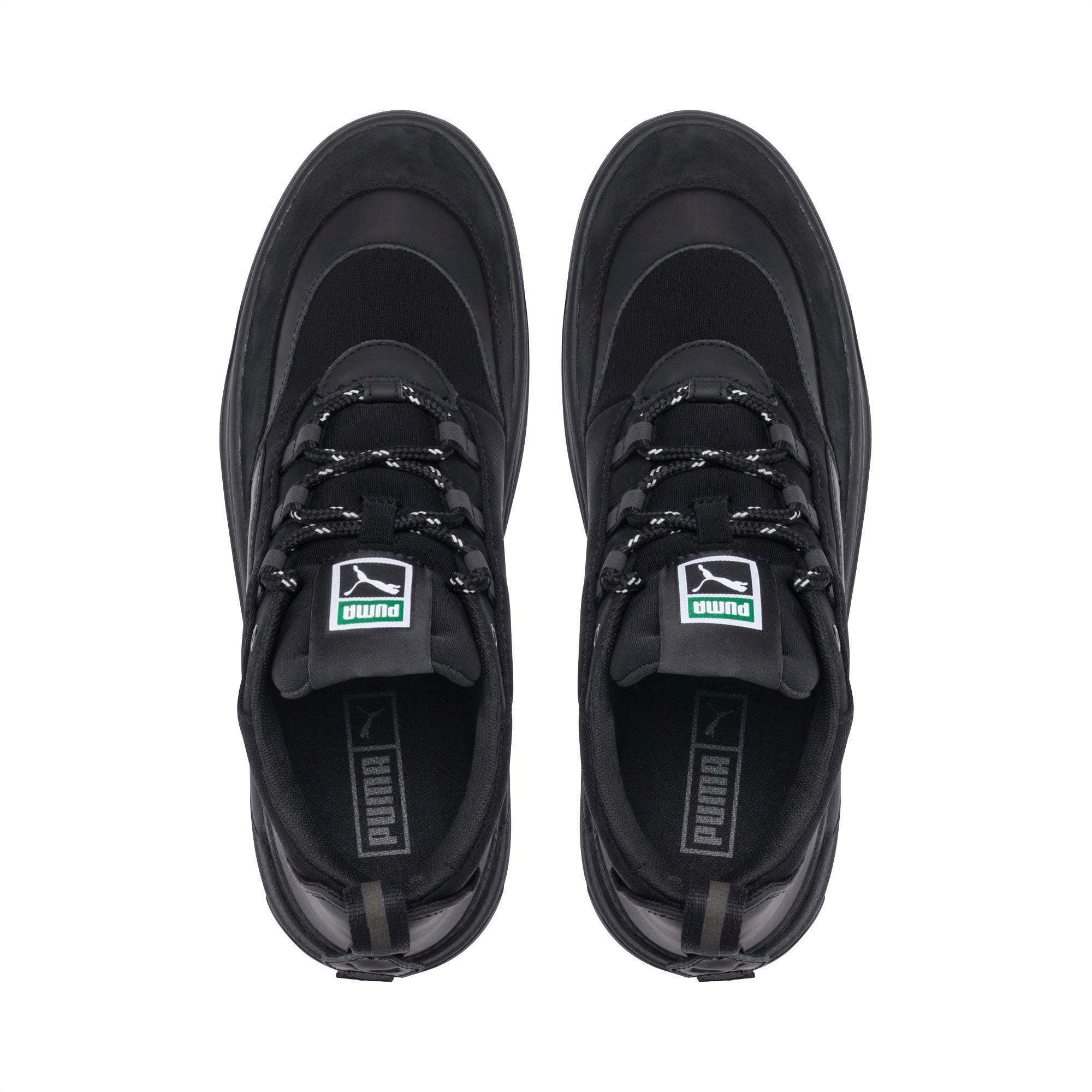 PUMA Leather Cali Zero Demi Triple Black Sneakers for Men - Lyst