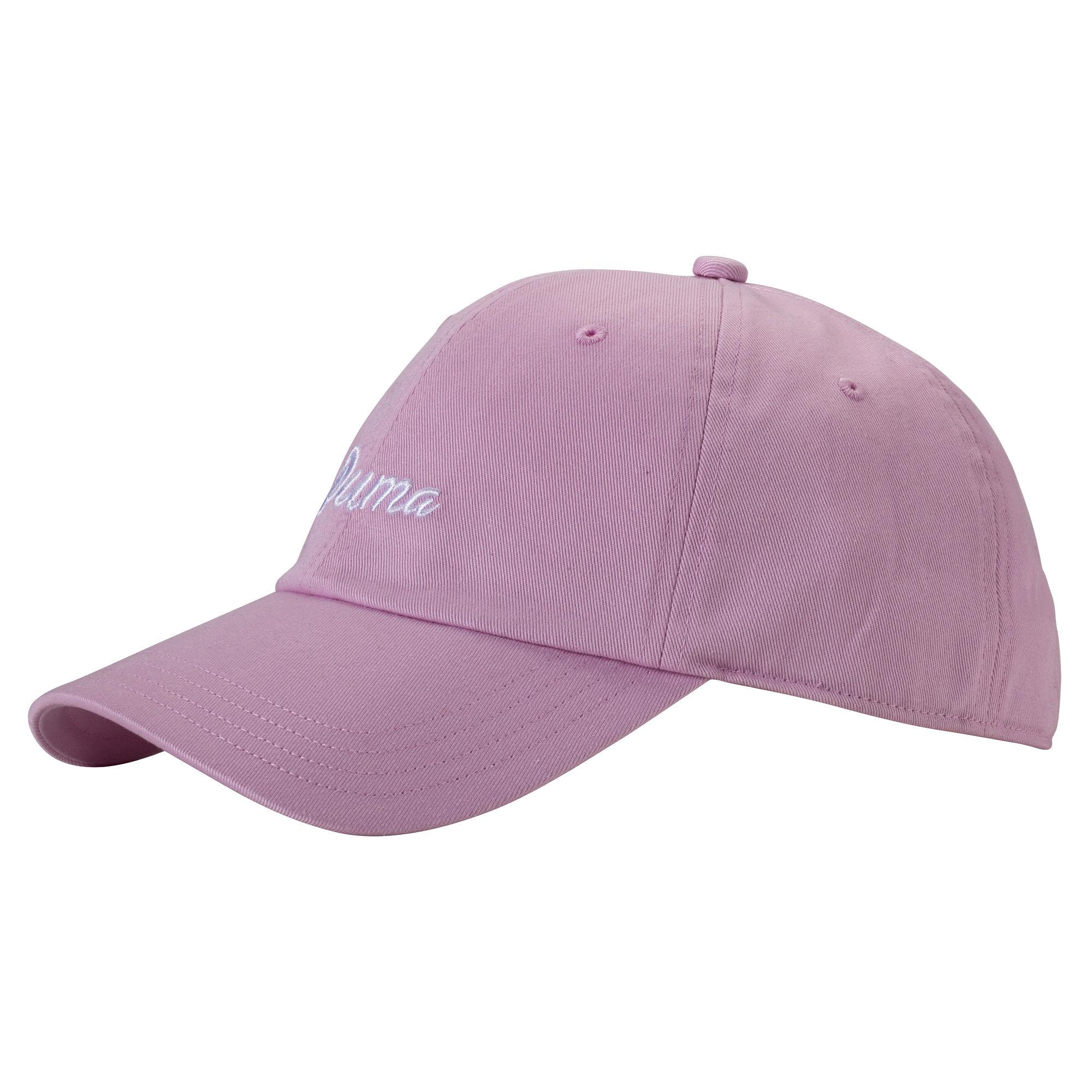 purple puma hat