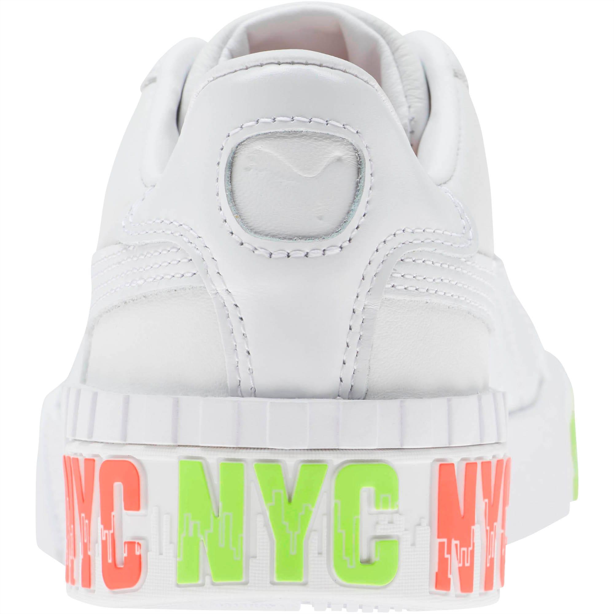 PUMA Cali Bold Nyc Sneakers in White | Lyst