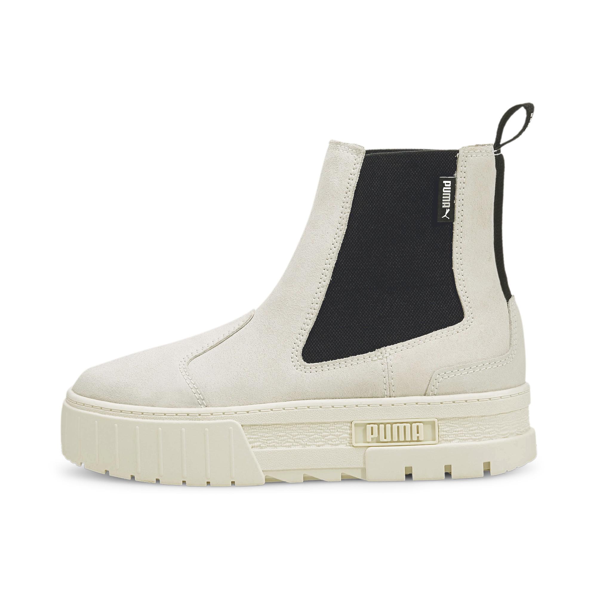 PUMA Mayze Chelsea Suede Boots | Lyst