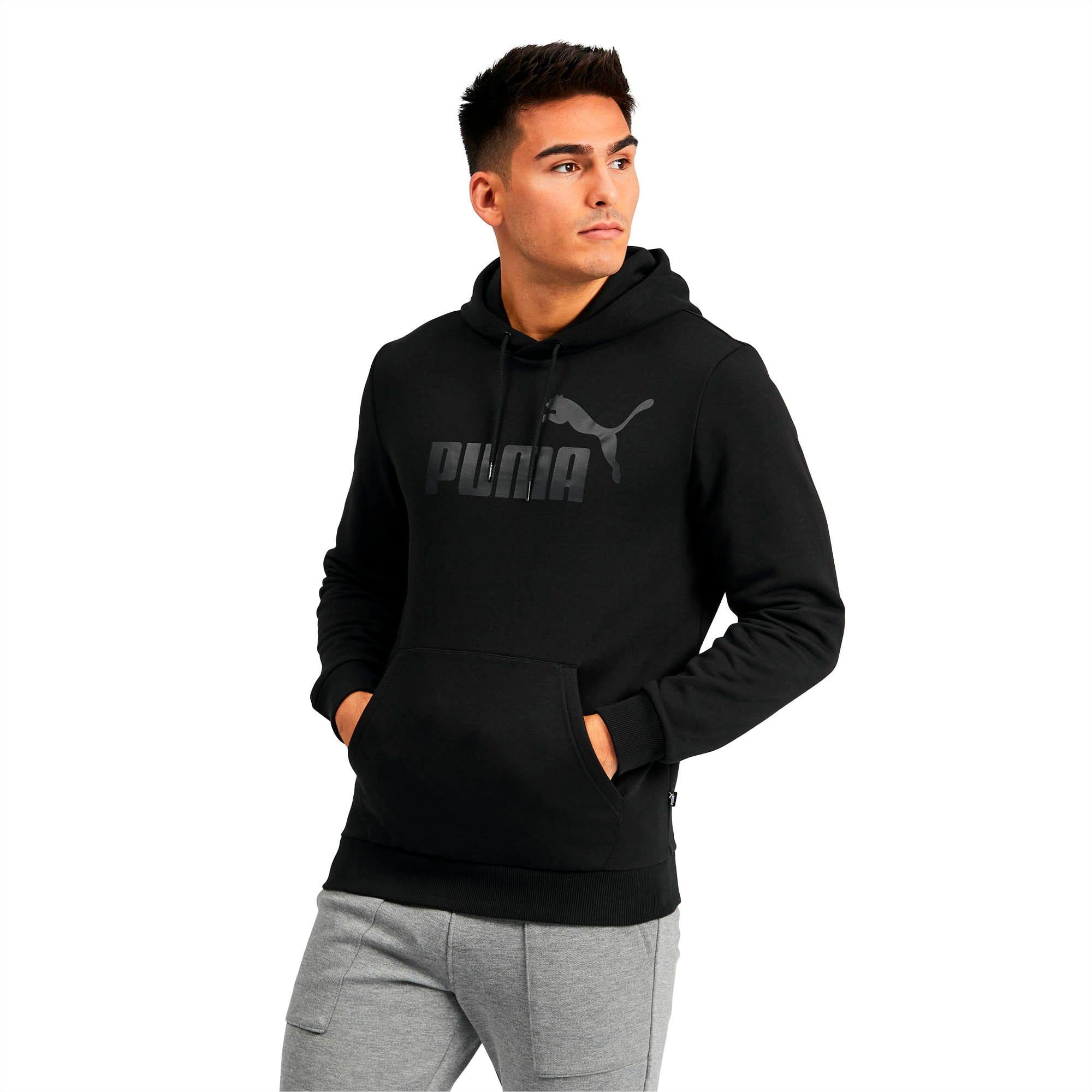puma black hoodie jacket