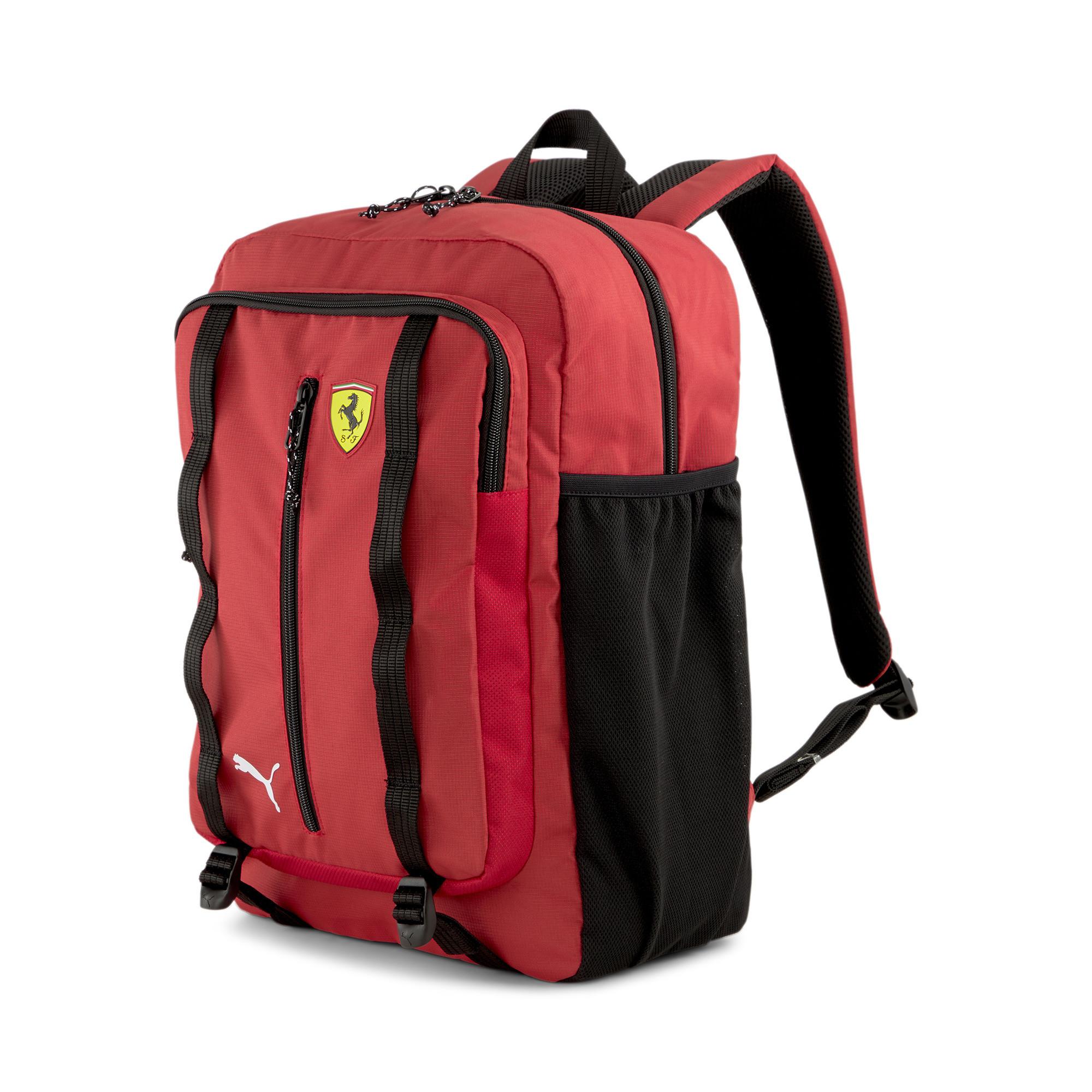 puma ferrari backpack red
