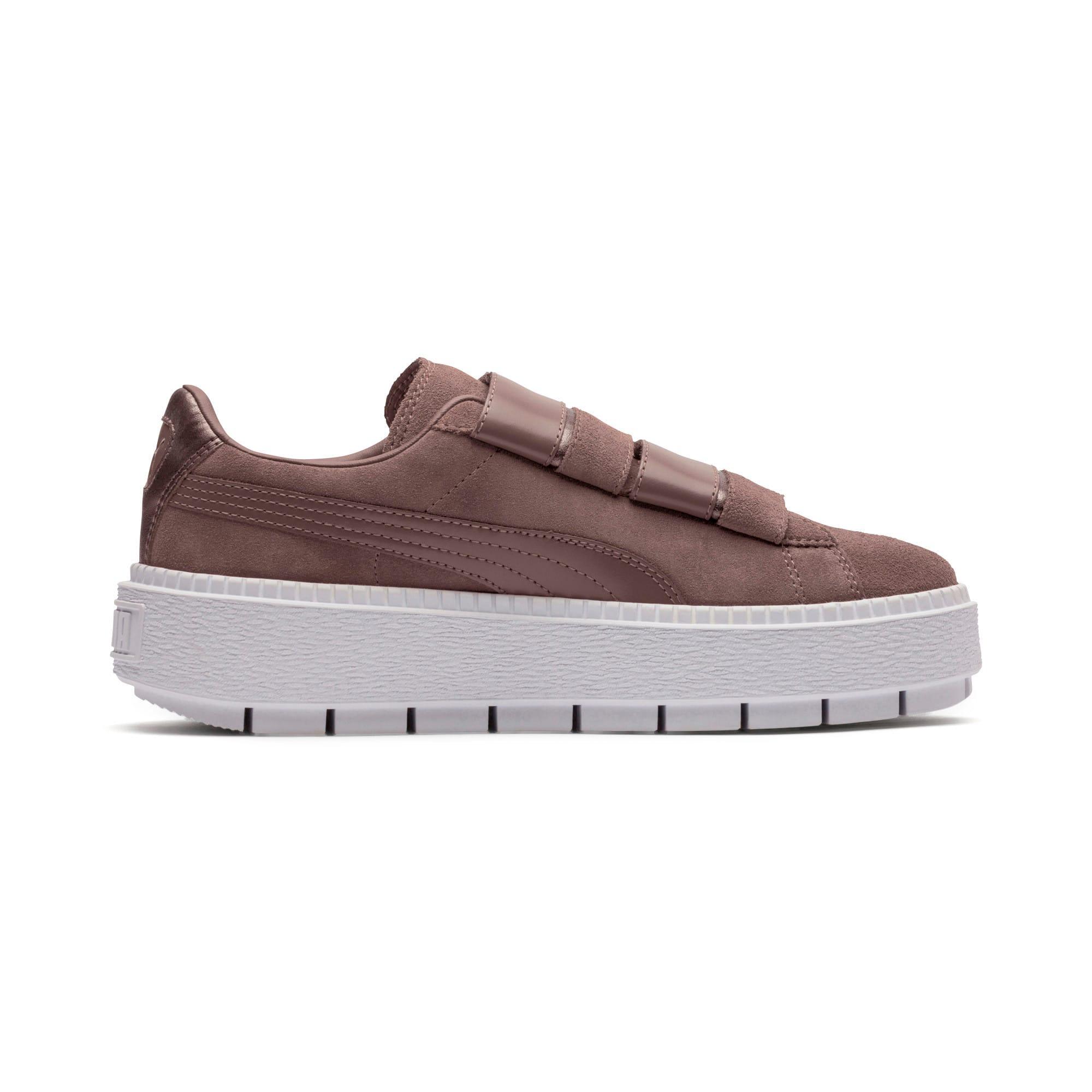 platform trace strap esc women's sneakers