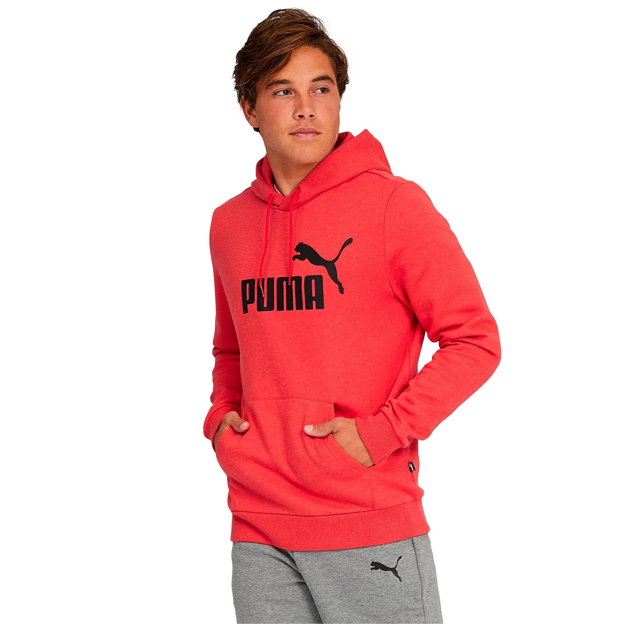 PUMA Essentials+ Men's Fleece Hoodie in 11 (Red) for Men - Save 13% - Lyst