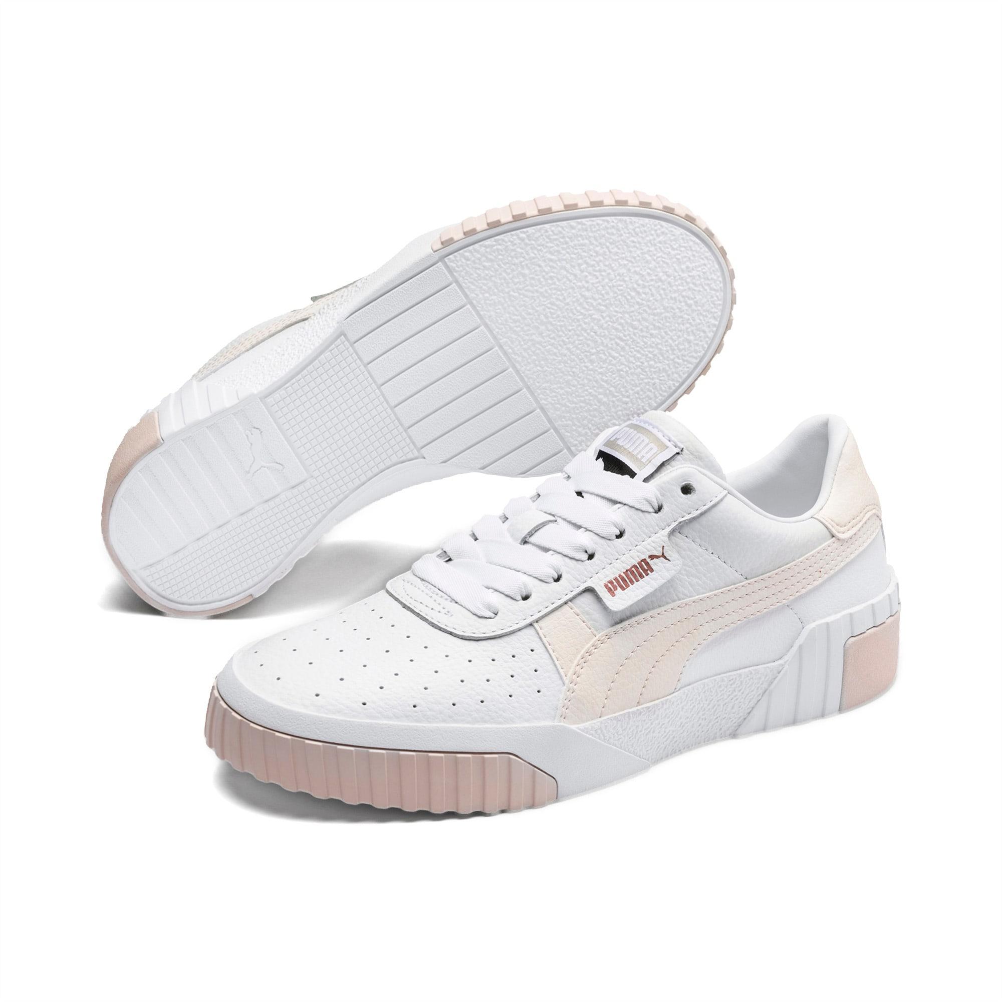 puma cali women's sneakers white