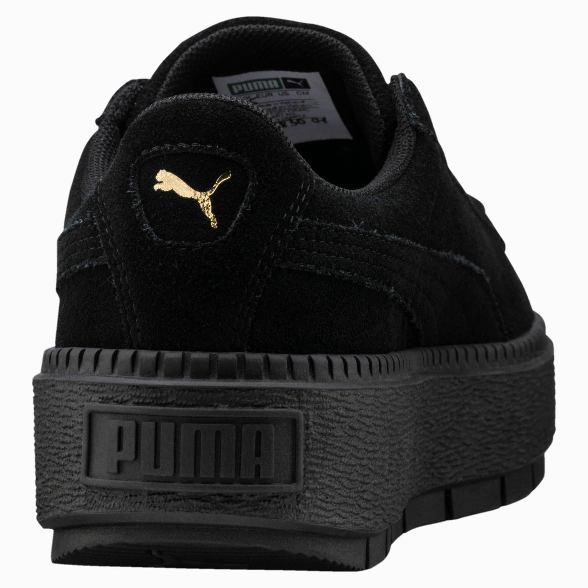 PUMA Platform Trace Sneakers in Black | Lyst