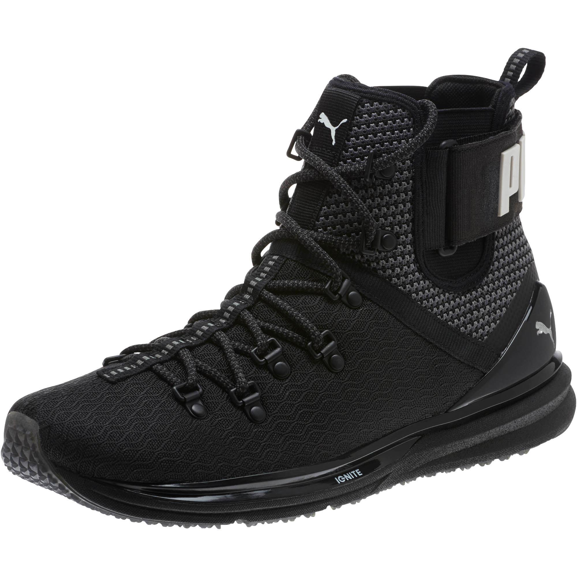 PUMA Ignite Limitless Men's Sneaker Boots in Black for Men ...