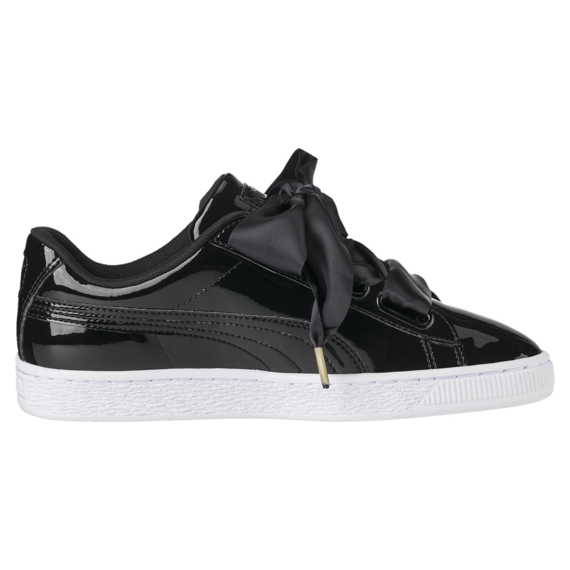 patent leather puma basket