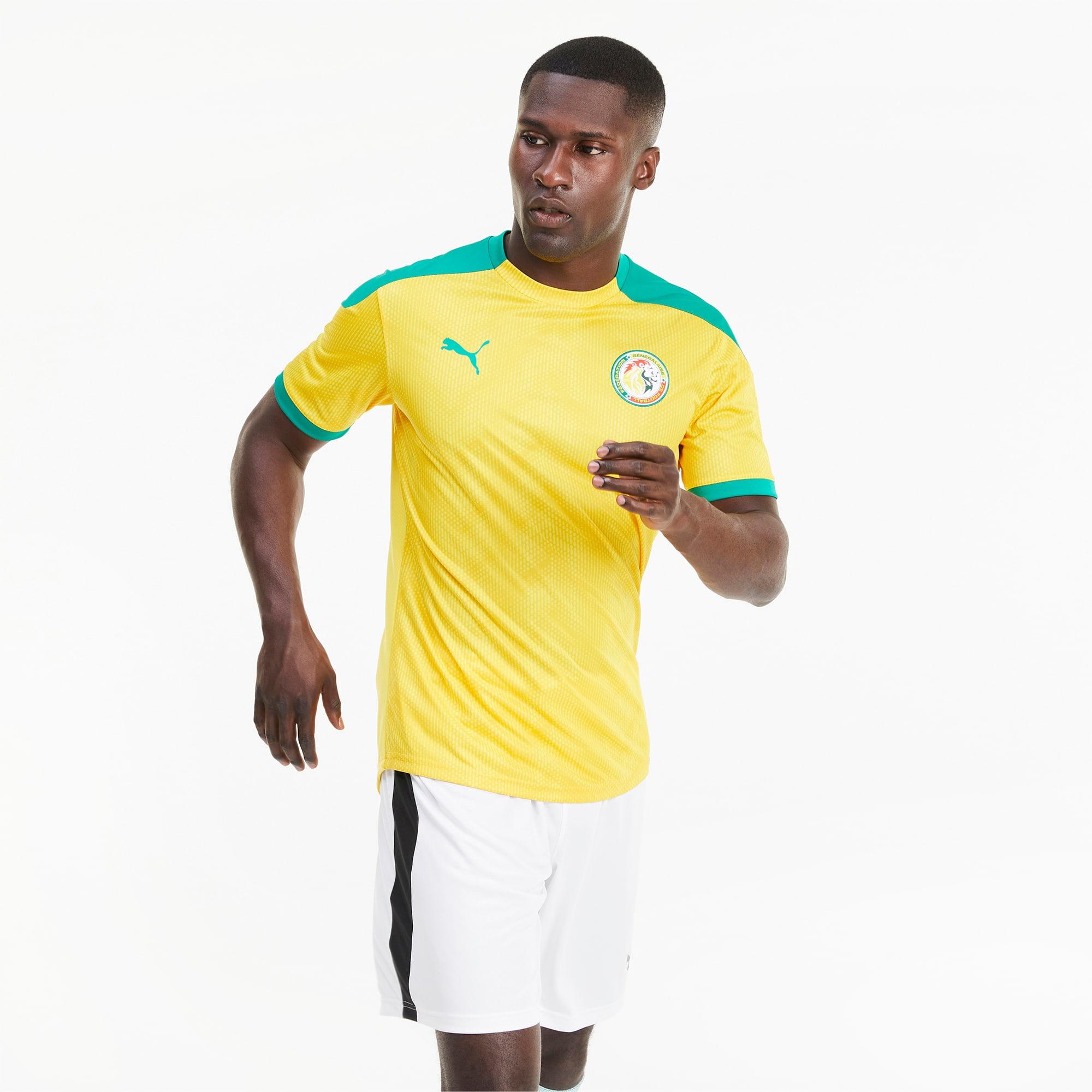 PUMA Synthetic Senegal Stadium Jersey in Yellow for Men | Lyst UK