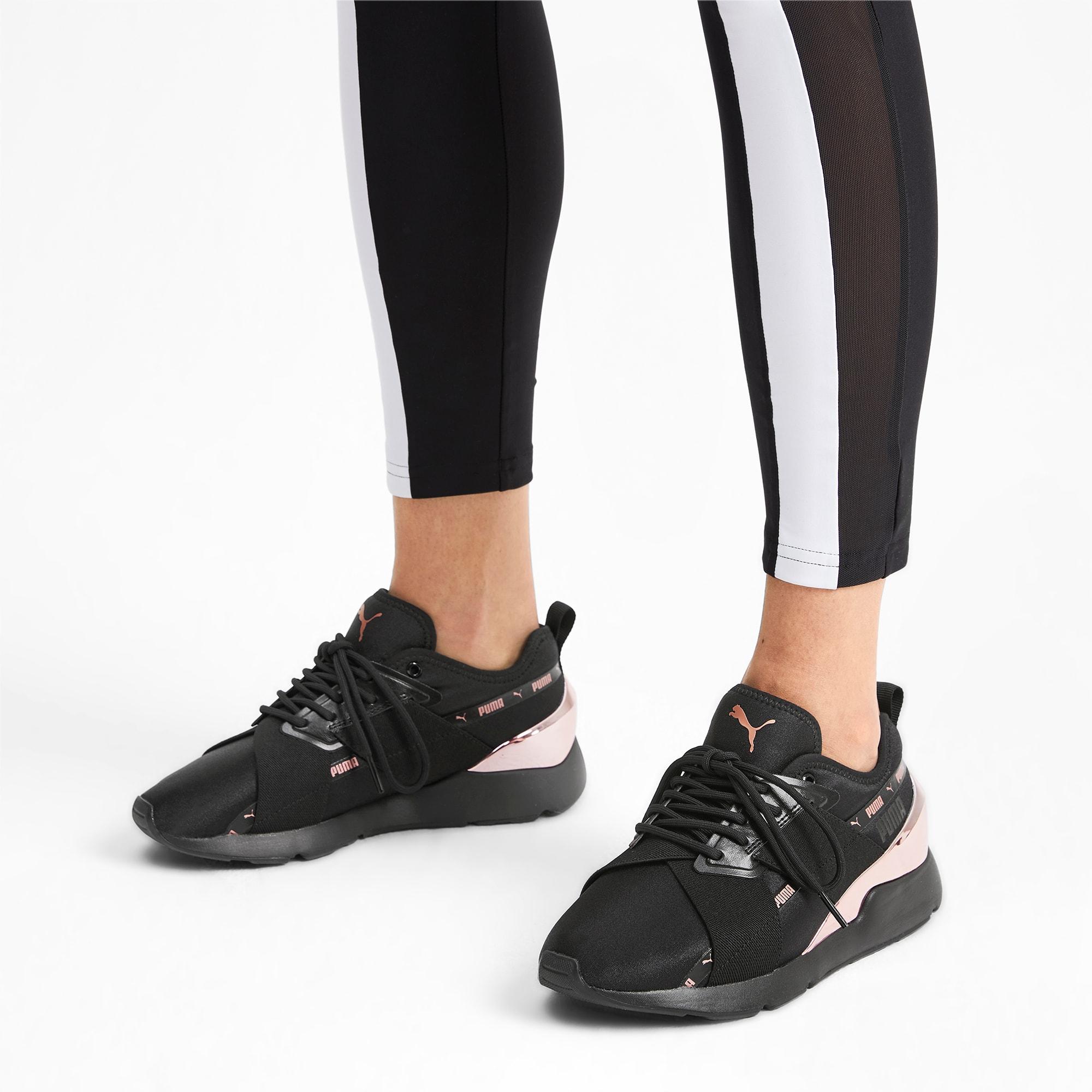 puma muse black gold