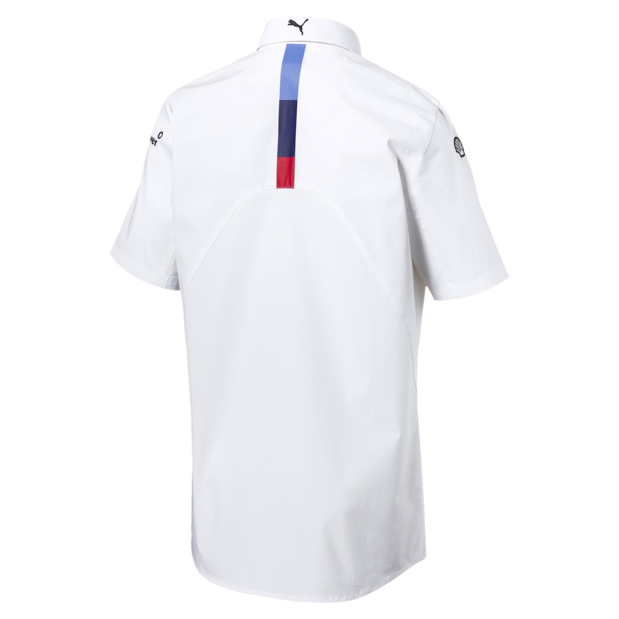 PUMA Cotton Bmw M Motorsport Men's Team Shirt in 01 (White) for Men | Lyst
