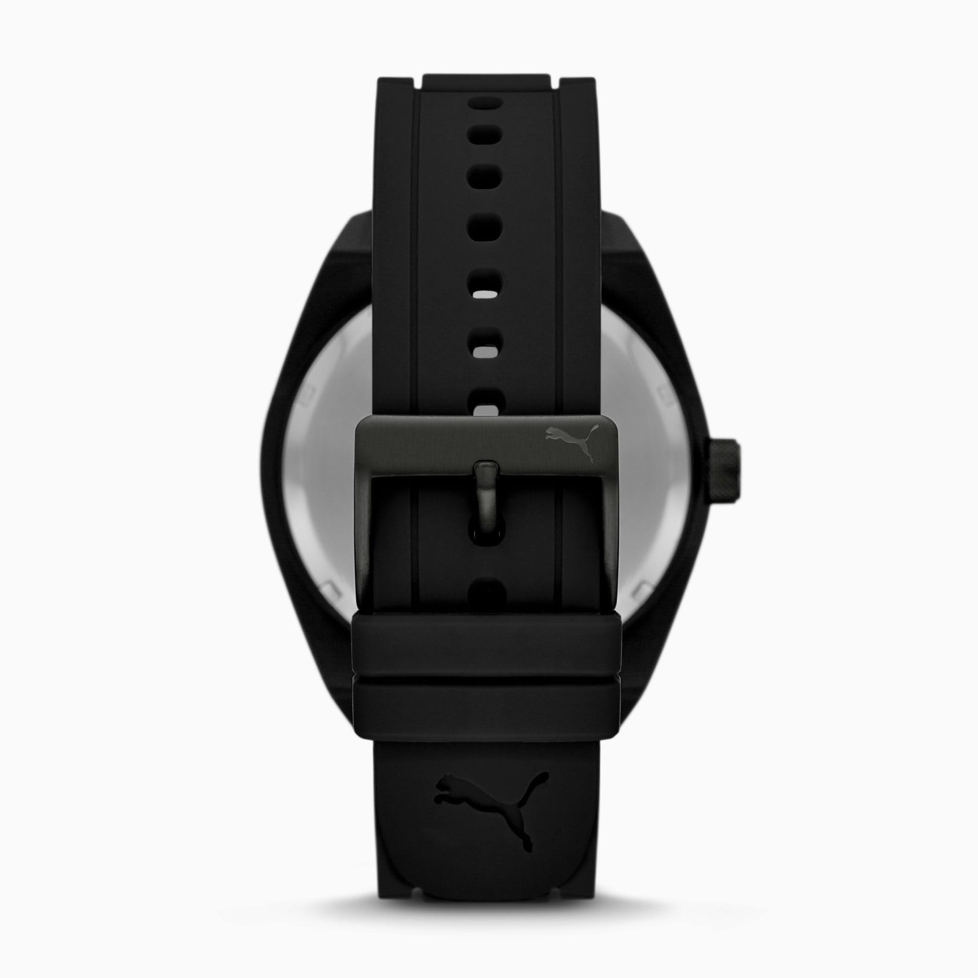 Reloj Street V2 de Silicona Negro con Tres Manecillas y Fecha de PUMA de  color Negro | Lyst