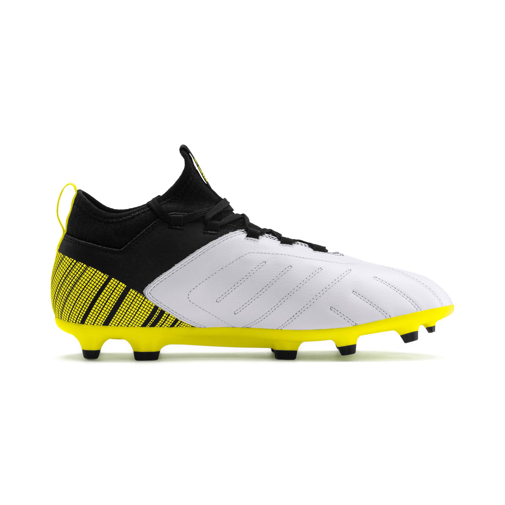 PUMA Leather One 5.3 Fg/ag Men's Soccer Cleats in Yellow for Men - Lyst