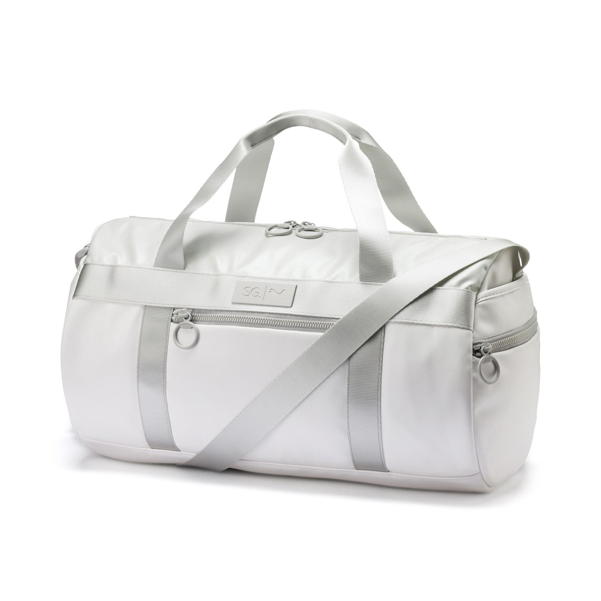 puma white handbag