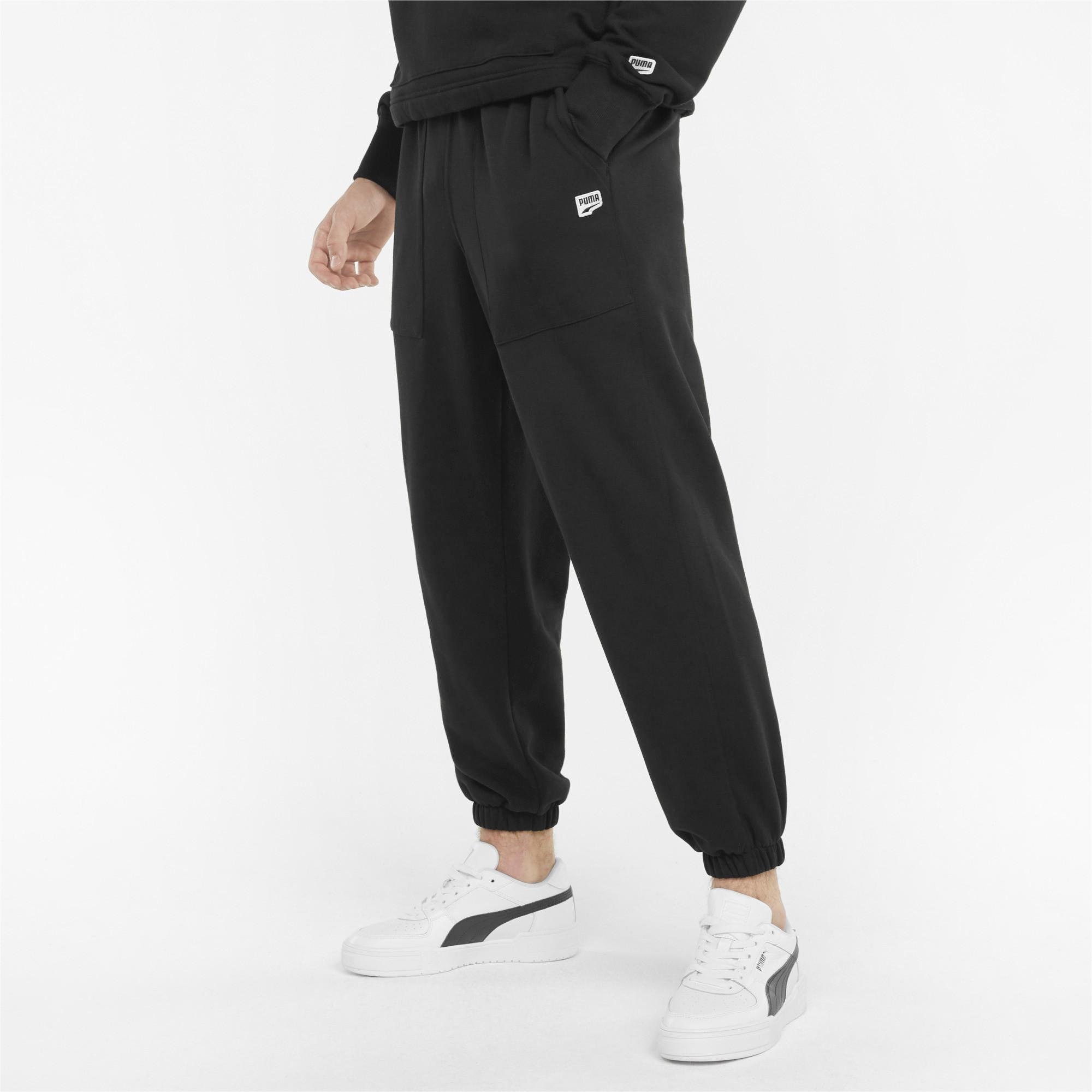 puma french terry joggers