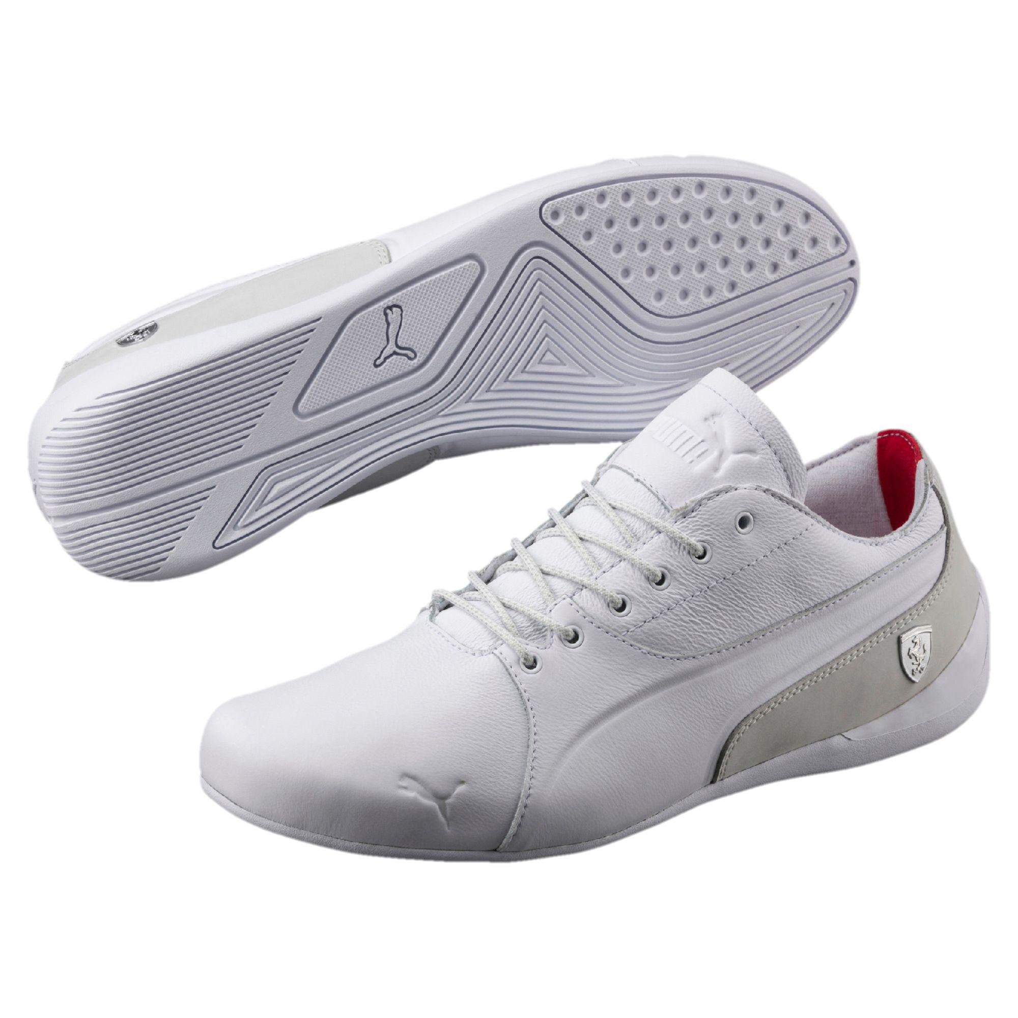 PUMA Leather Ferrari Drift Cat 7 Lifestyle Men's Sneakers in Gray for Men Lyst