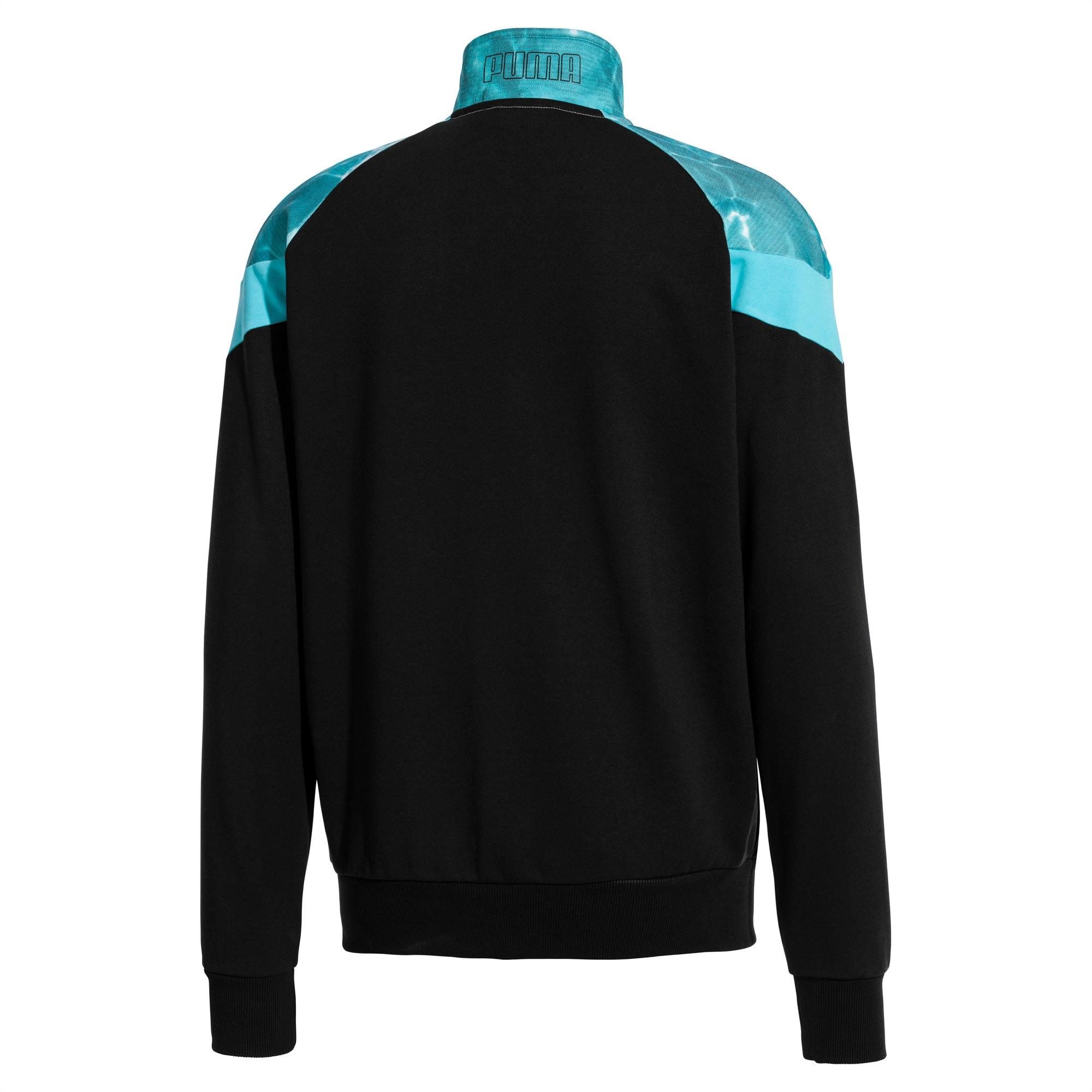 Download PUMA Cotton Mcs Pool Men's Track Jacket in Black for Men ...