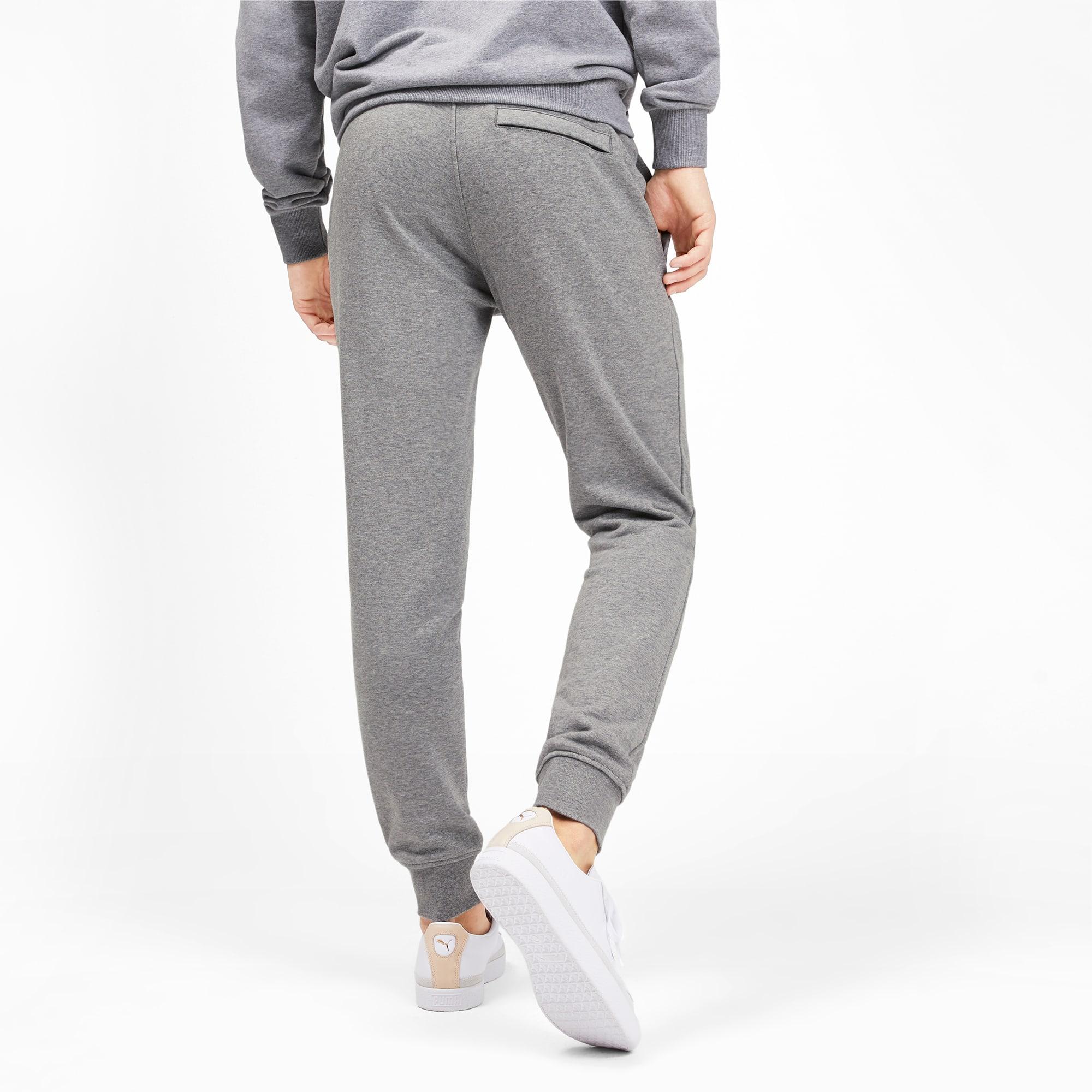Download PUMA Cotton Classics Men's Cuffed Sweatpants in Gray for ...
