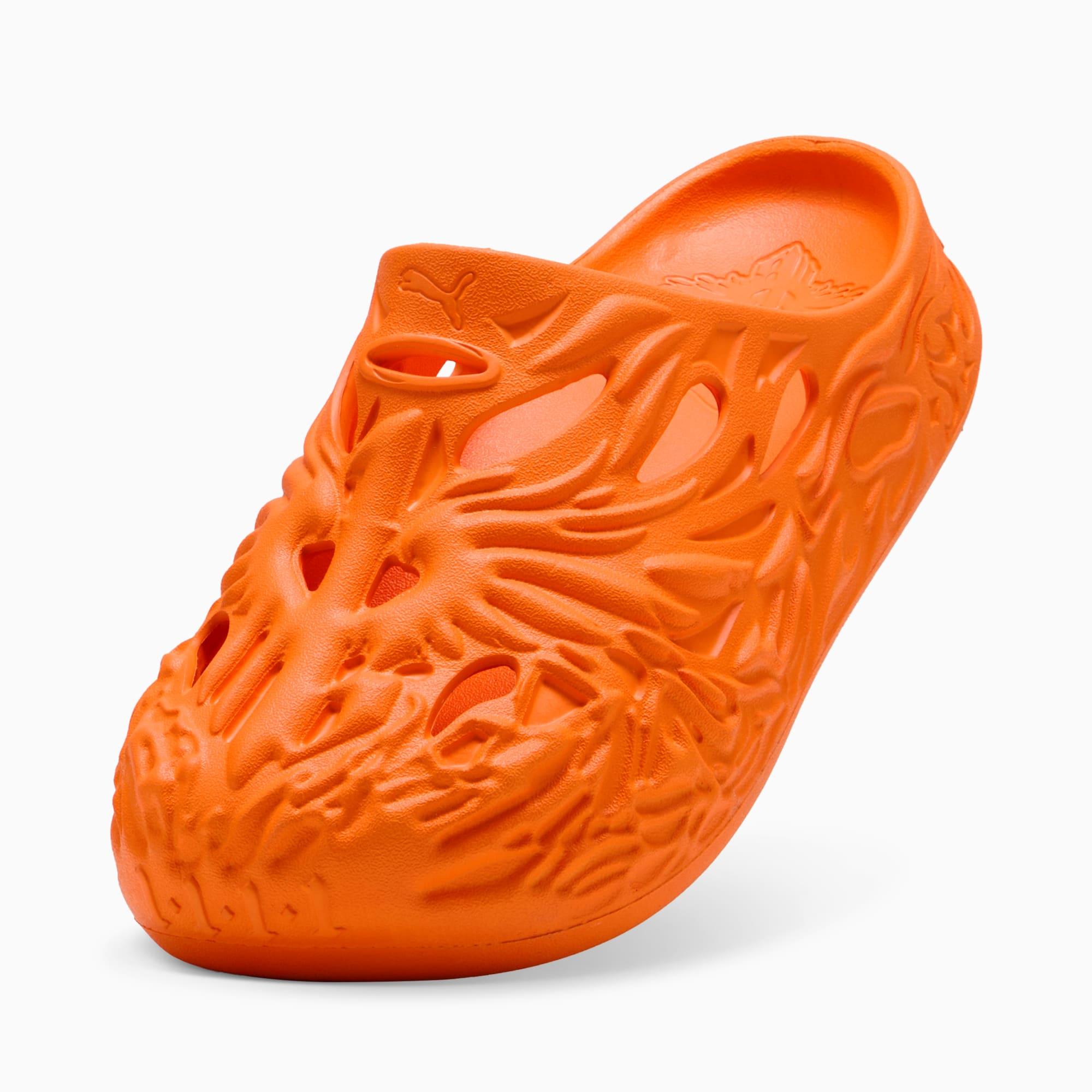 PUMA Mb.04 Basketball Slides Poppy in Orange Lyst UK