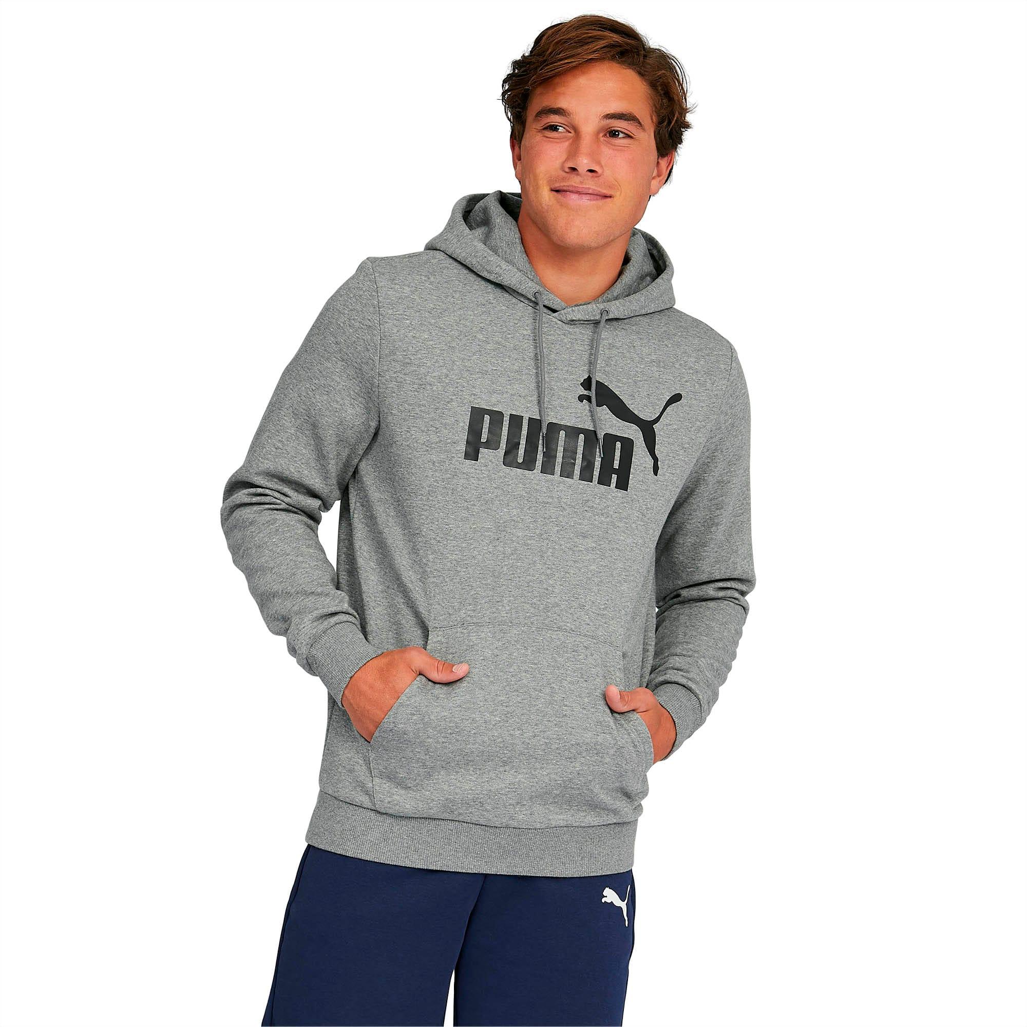 puma essential fleece hoodie