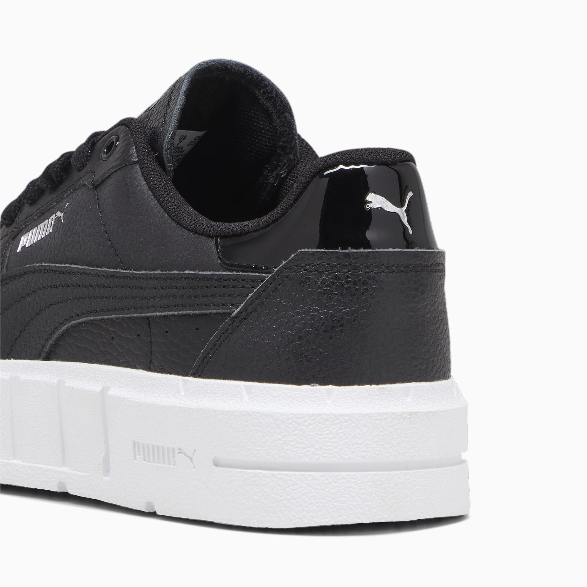 PUMA Cali Court Sneakers mit Lackleder Schuhe in Blau Lyst DE