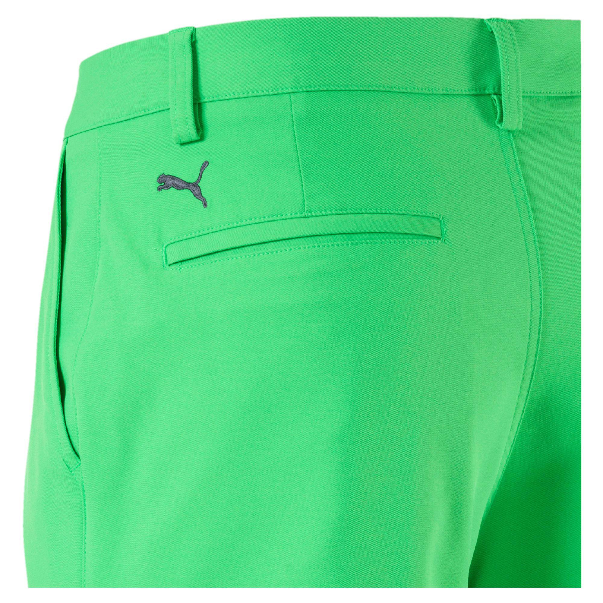 puma green golf pants